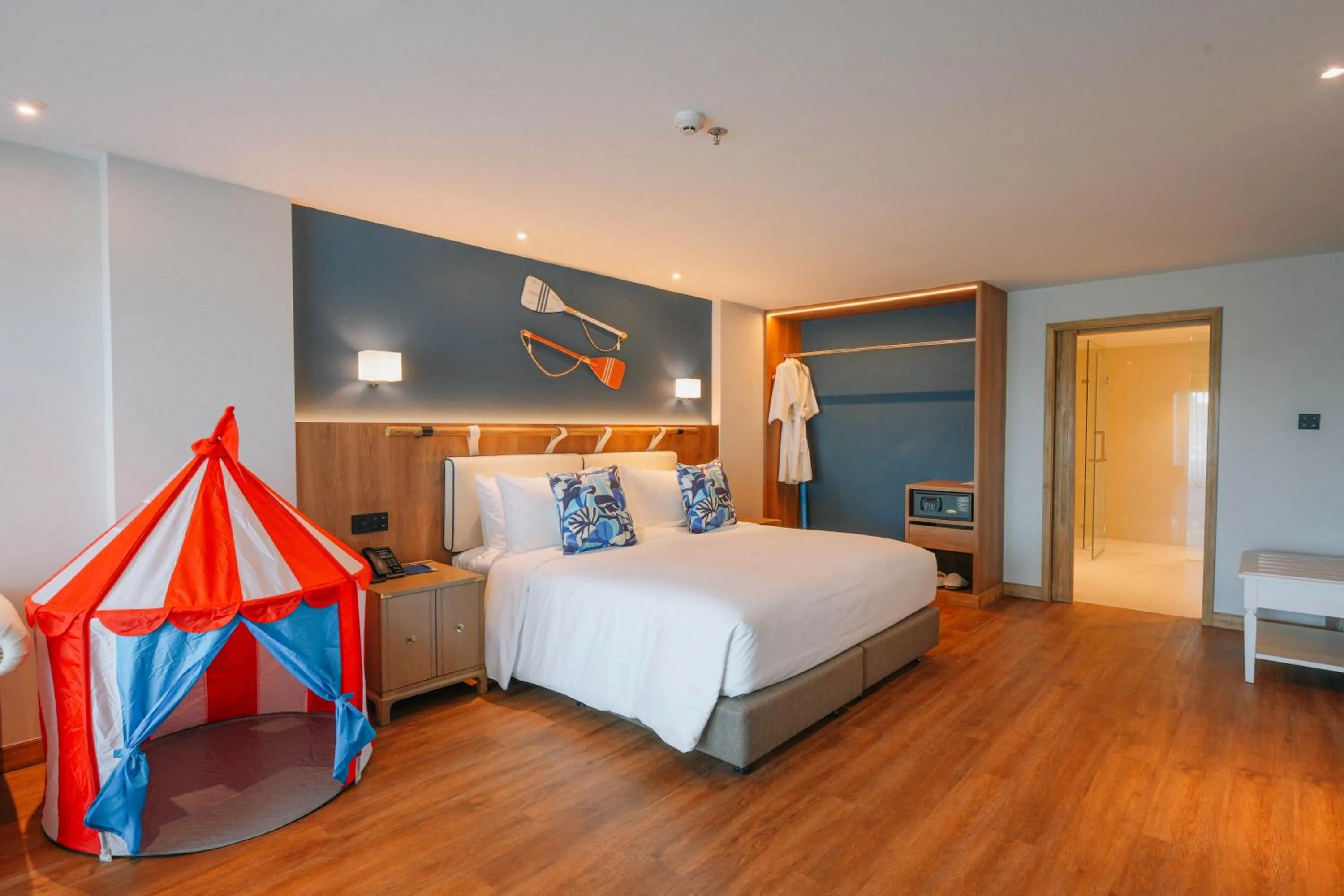 Family Suite Balcony in Ocean Marina Resort Pattaya Jomtien