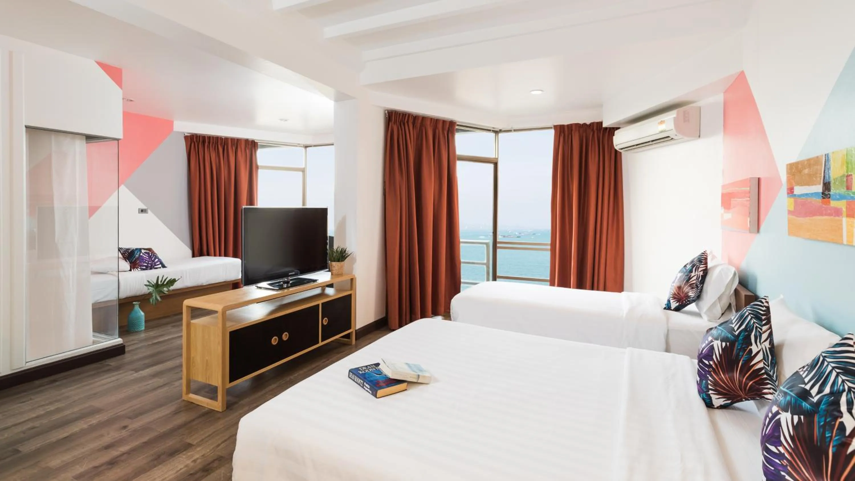 Family Room with Sea View in Sandalay Resort