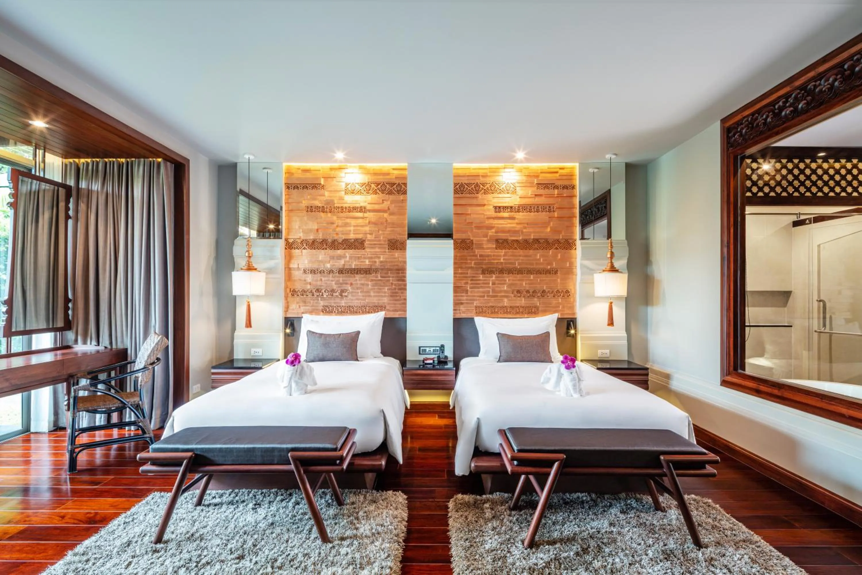 Deluxe Twin Room in RatiLanna Riverside Spa Resort