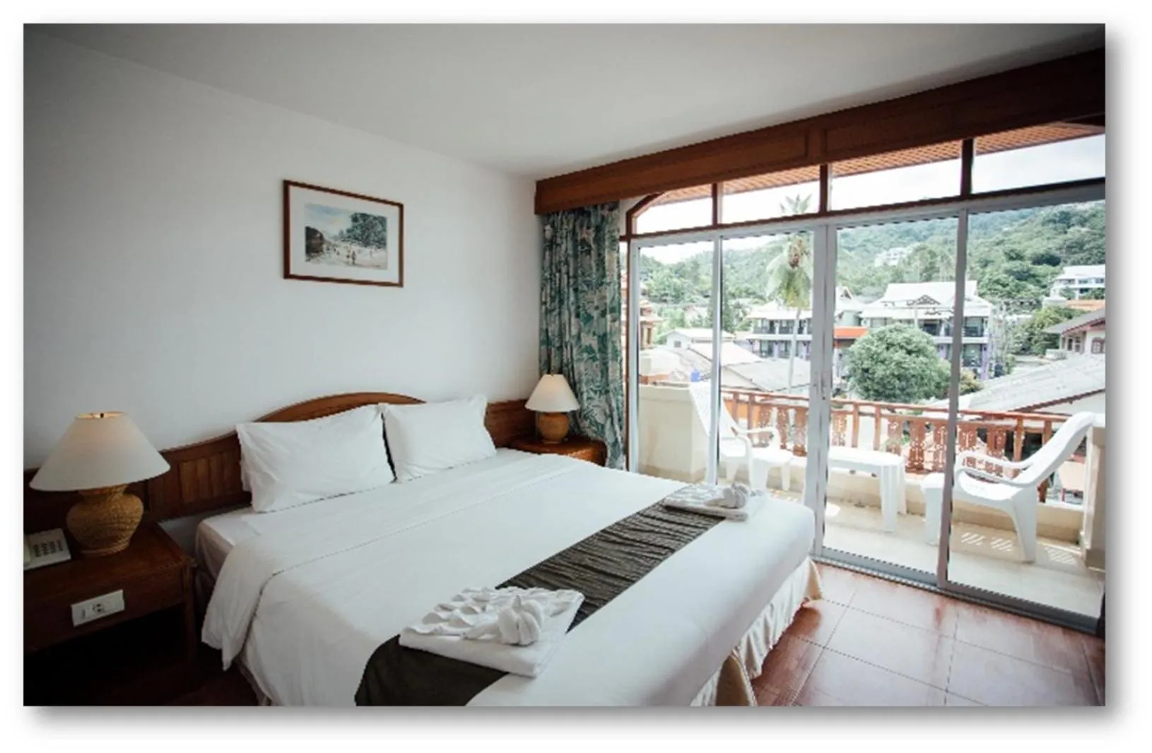 Superior Double Room with Mountain View in Aloha Resort