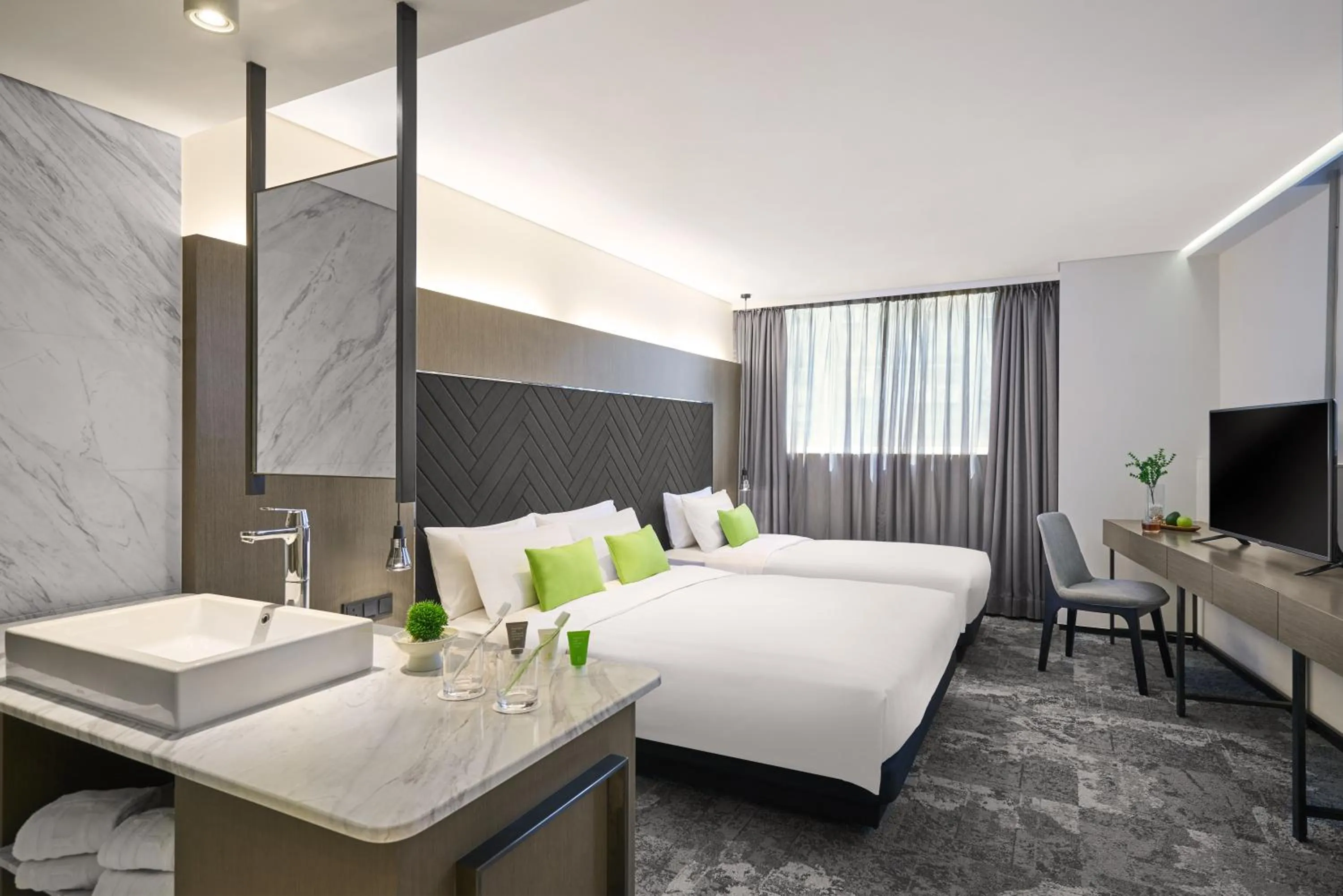 Family Ease Triple Room in Hotel Ease Tsuen Wan