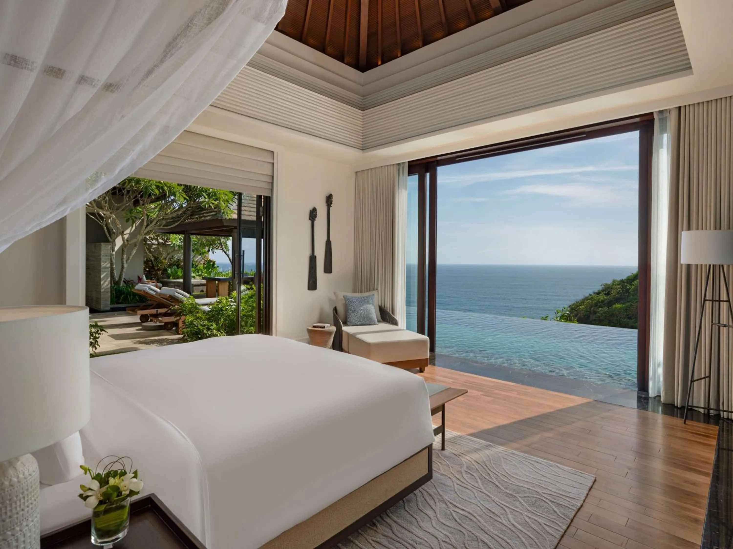 Two-Bedroom Panoramic Ocean Pool Villa in Umana Bali, LXR Hotels & Resorts