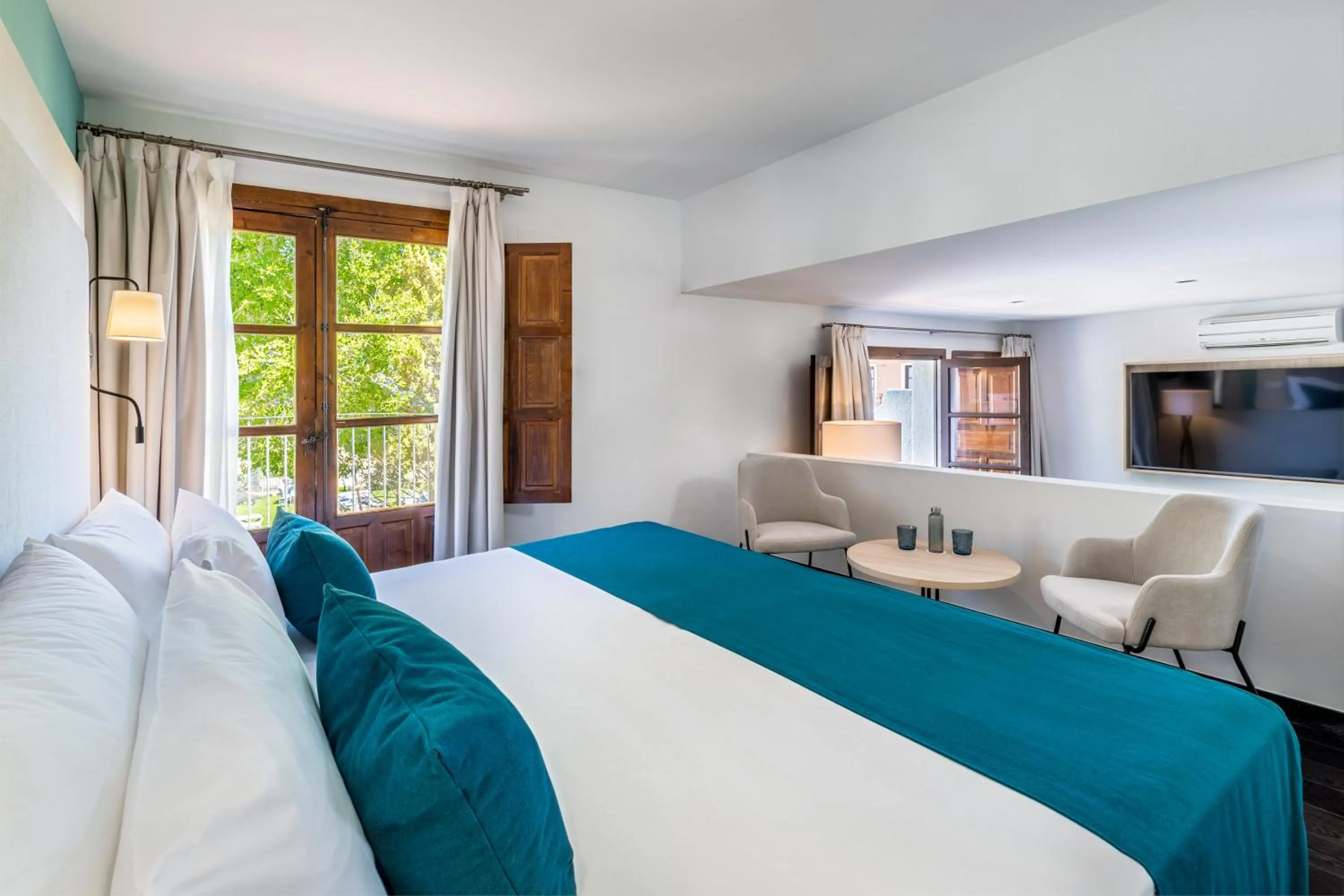 Superior Double or Twin Room with Pool View in Occidental Pueblo Acantilado