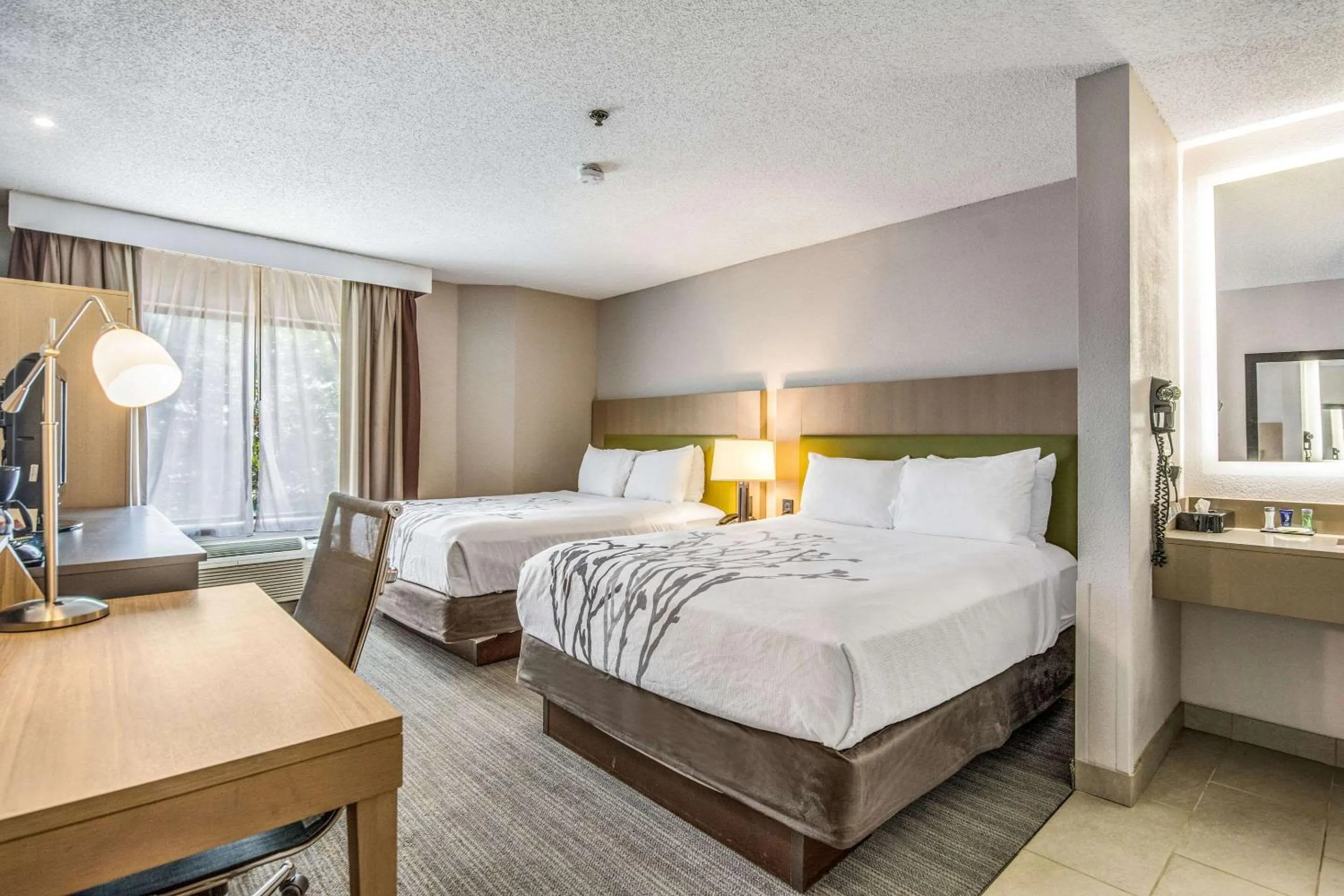 Queen Room with Two Queen Beds in Sleep Inn Fort Mill near Carowinds Blvd