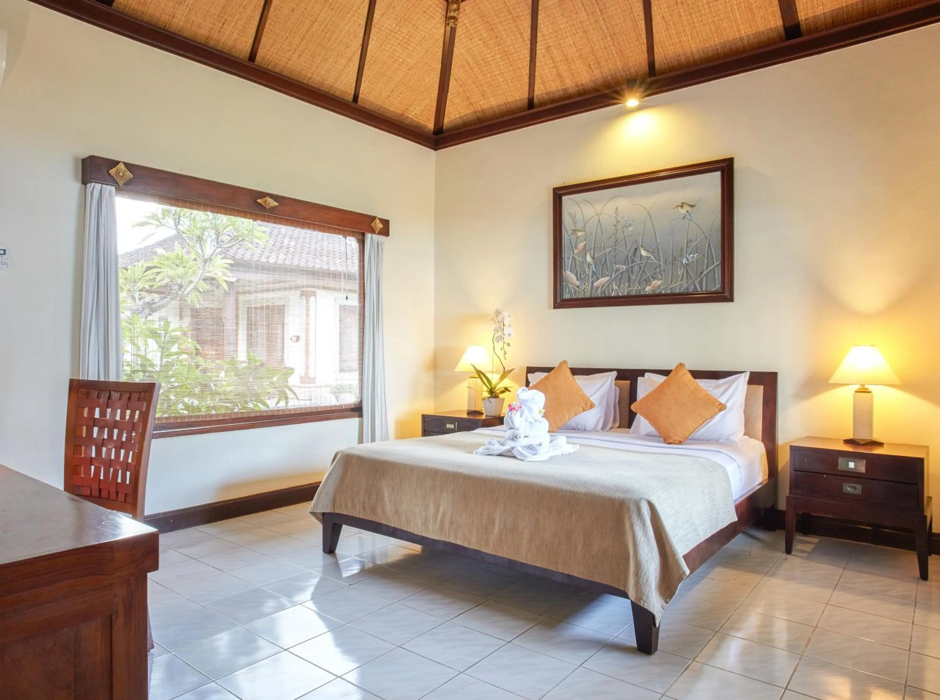 Deluxe Room with Garden View in Puri Bagus Candidasa