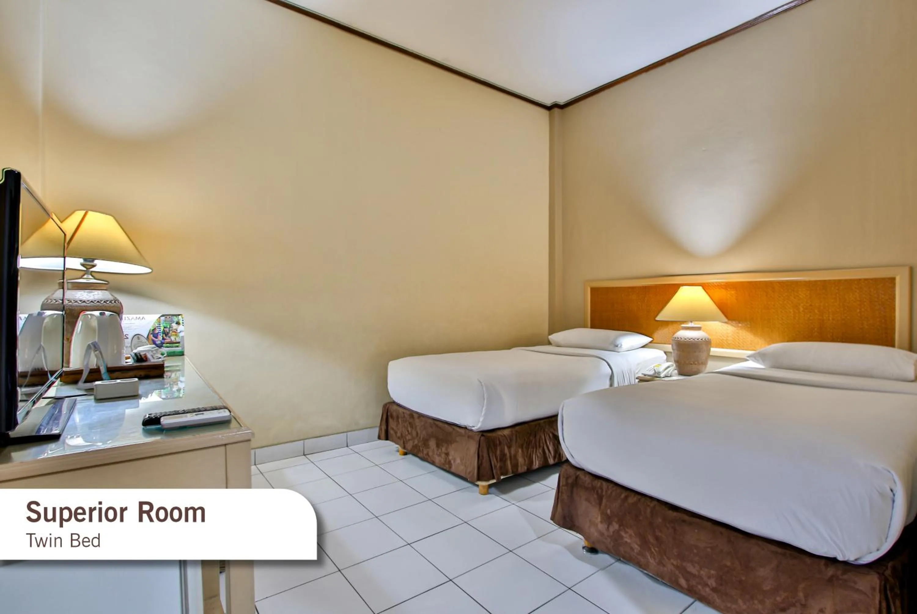 Superior Twin Room in The Jayakarta Yogyakarta Hotel & Spa