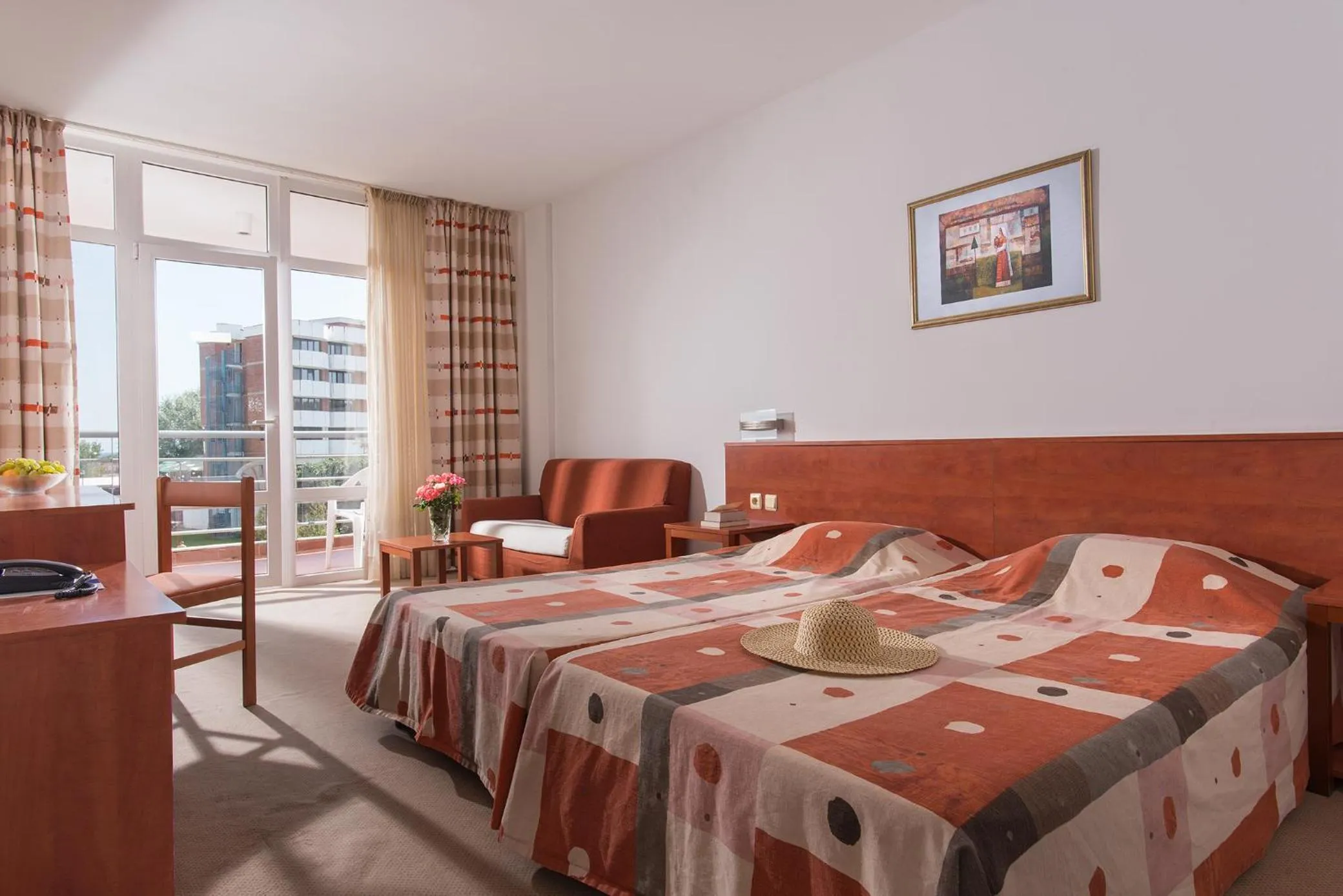 Twin Room with Balcony in Hotel Fenix