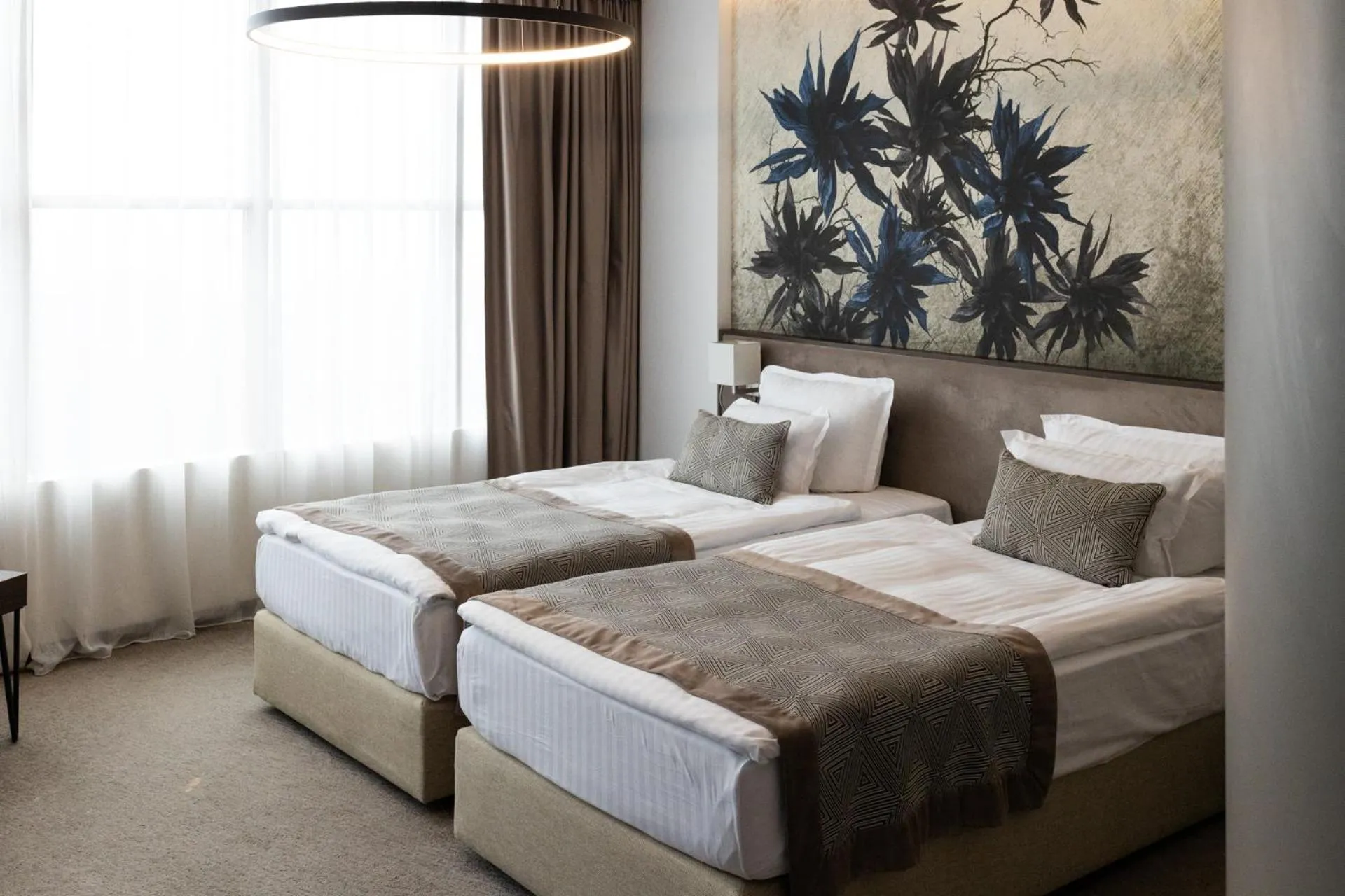 Deluxe Twin Room with Sea View in Rosslyn Dimyat Hotel Varna