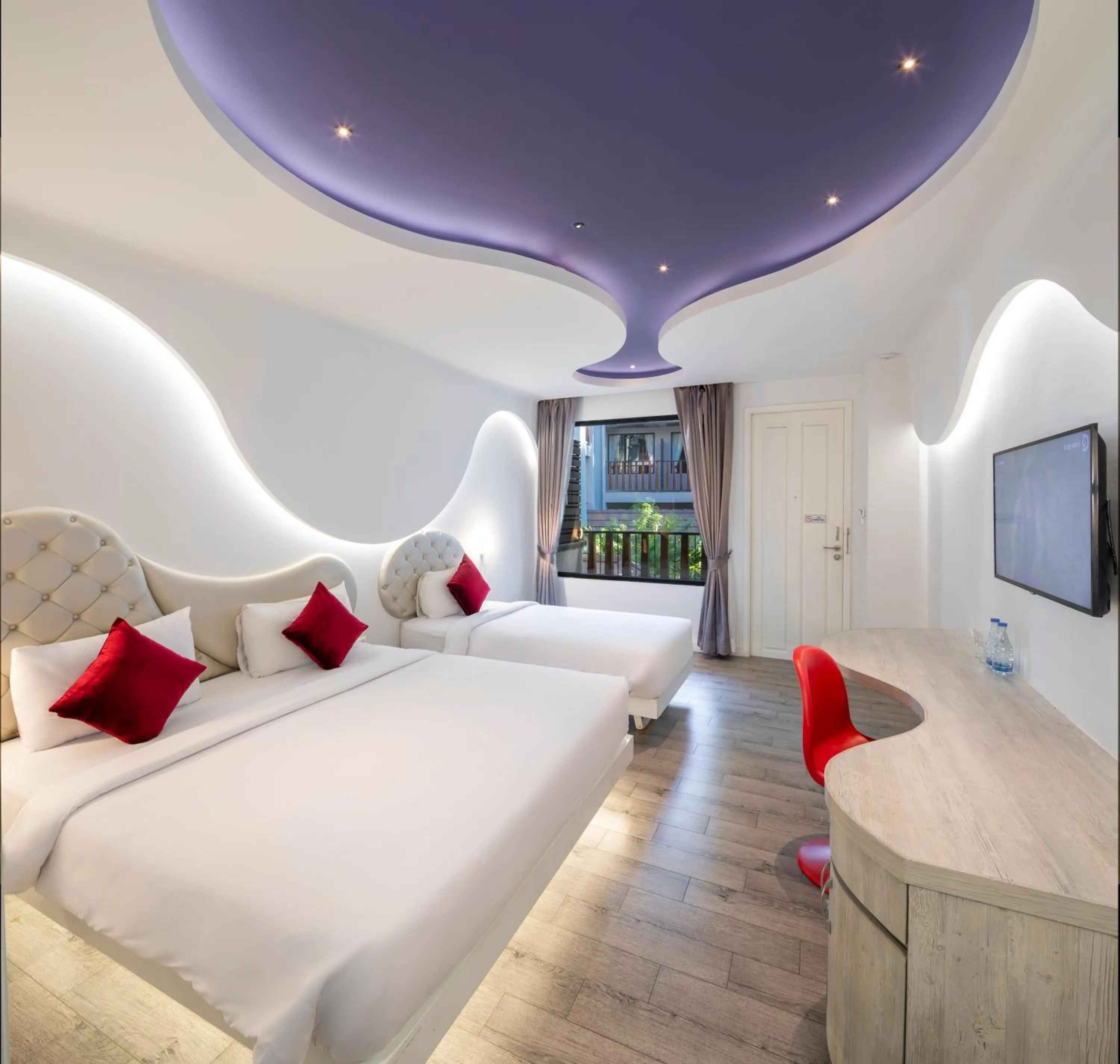 Deluxe Triple Room in Avatara Resort