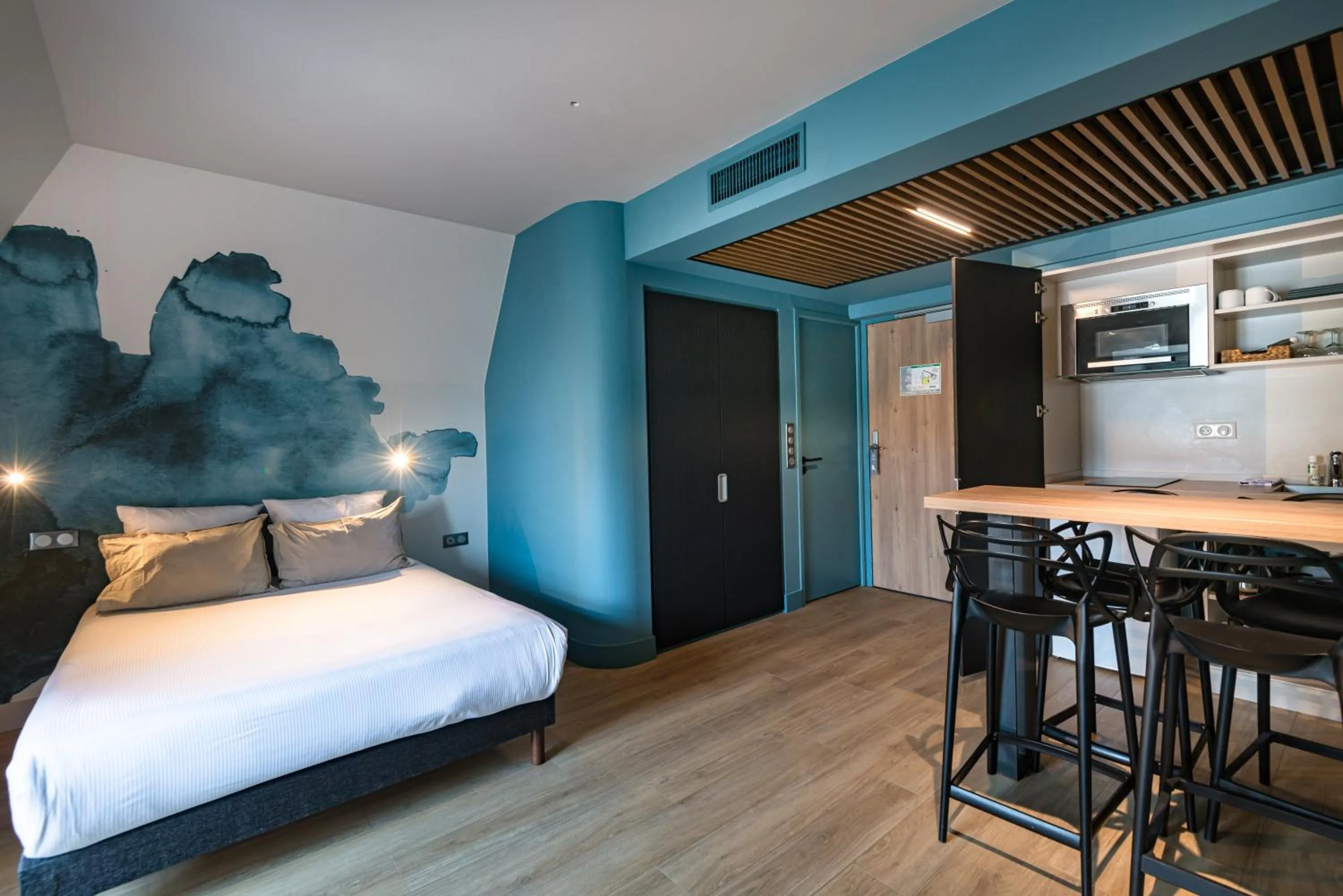 Family Duplex with kitchenette in Hôtel de la Cité