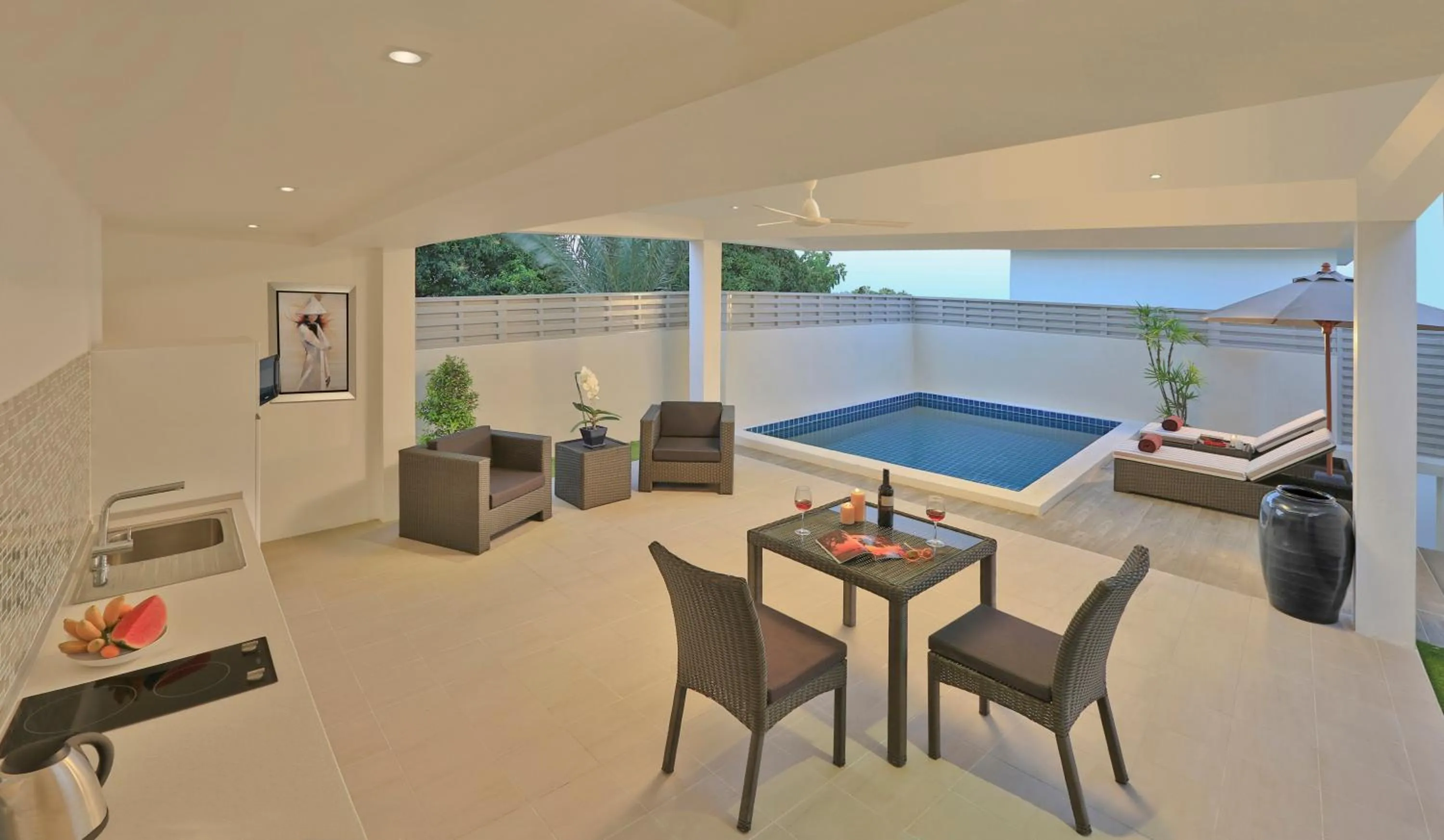 One-Bedroom Villa with Private Pool in Samui Blue Orchid - Adult Only