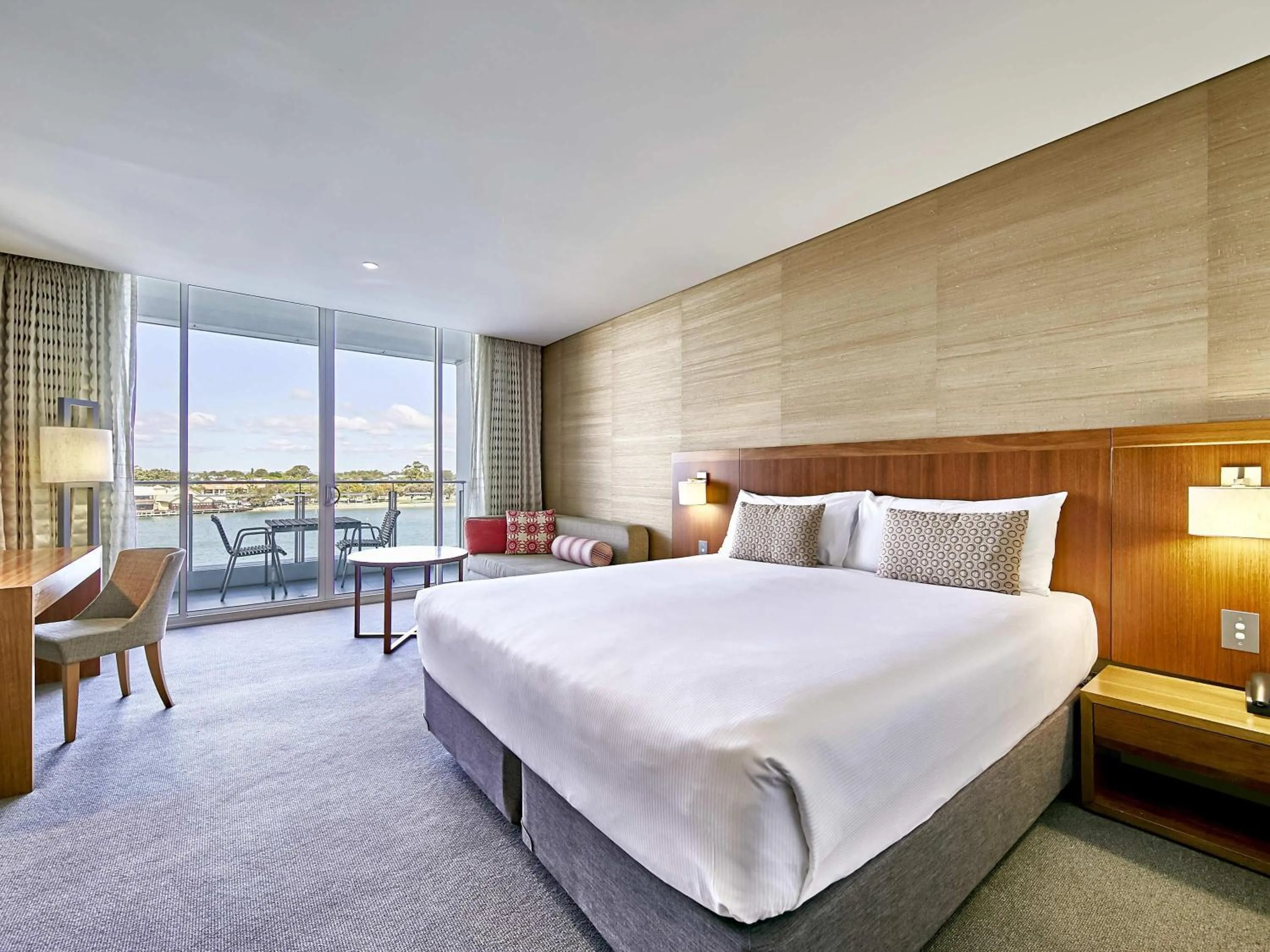Superior King Room with Water View in The Sebel Mandurah