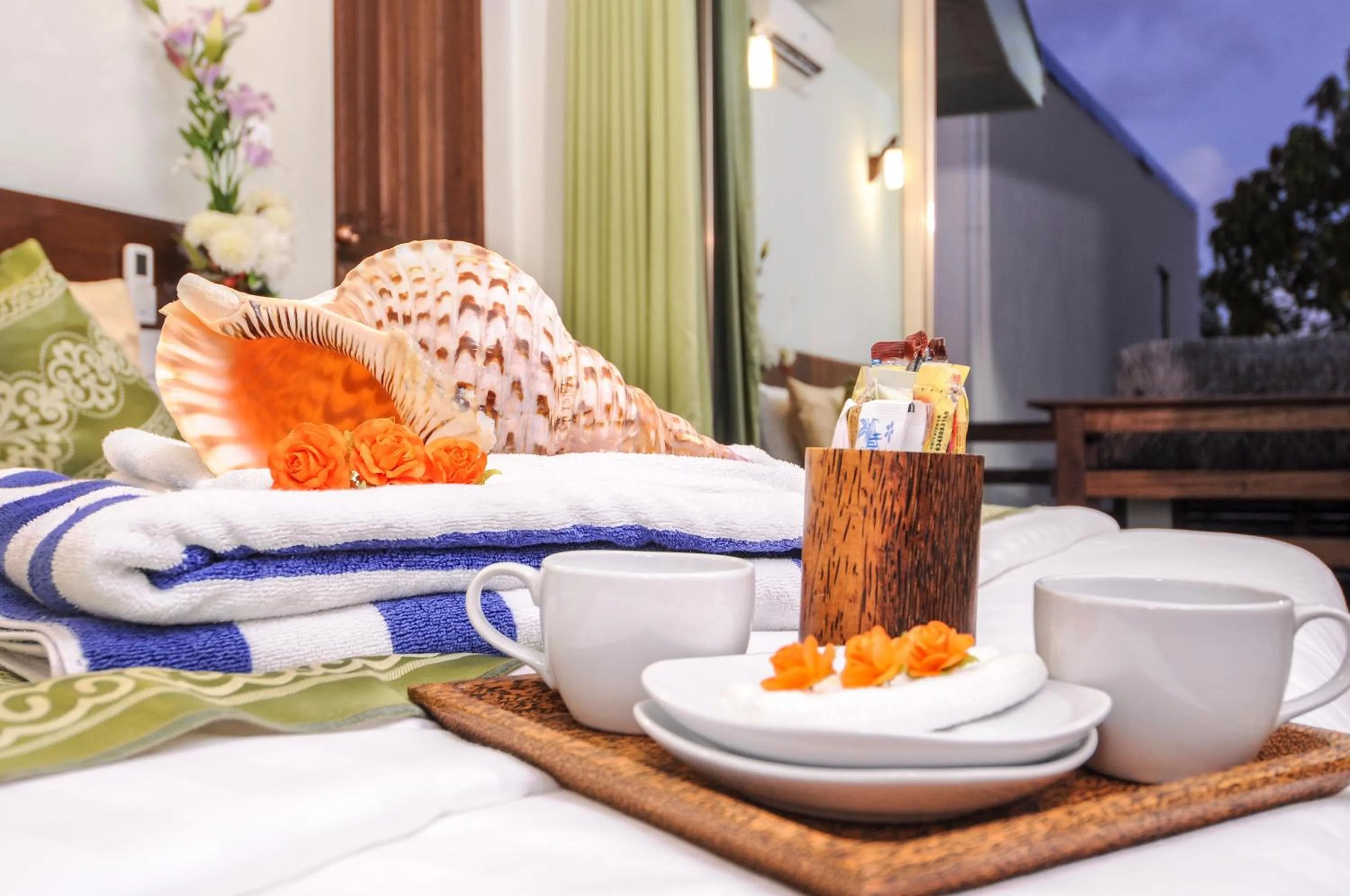 Deluxe Double Room with City View in Salt Beach Hotel