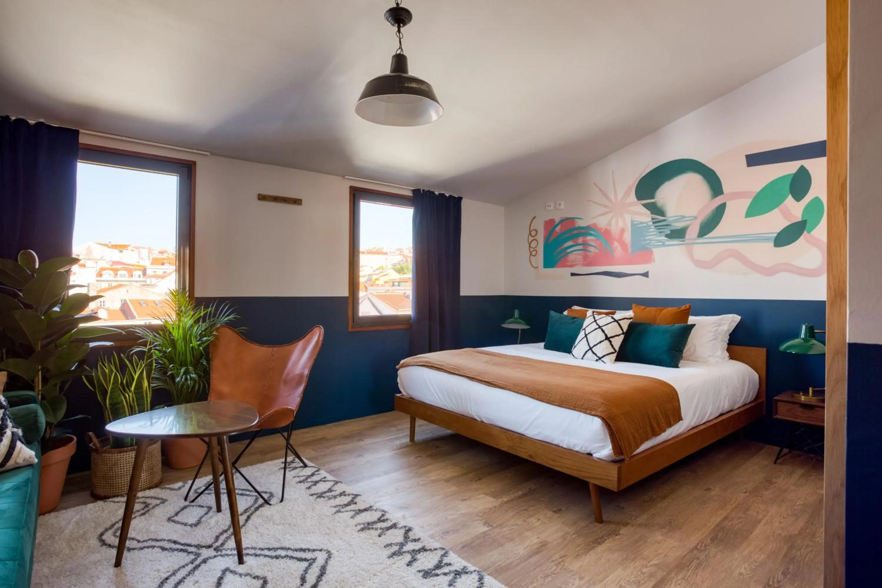 Deluxe Room in Selina Secret Garden Lisbon by IKIGAI Global Hospitality