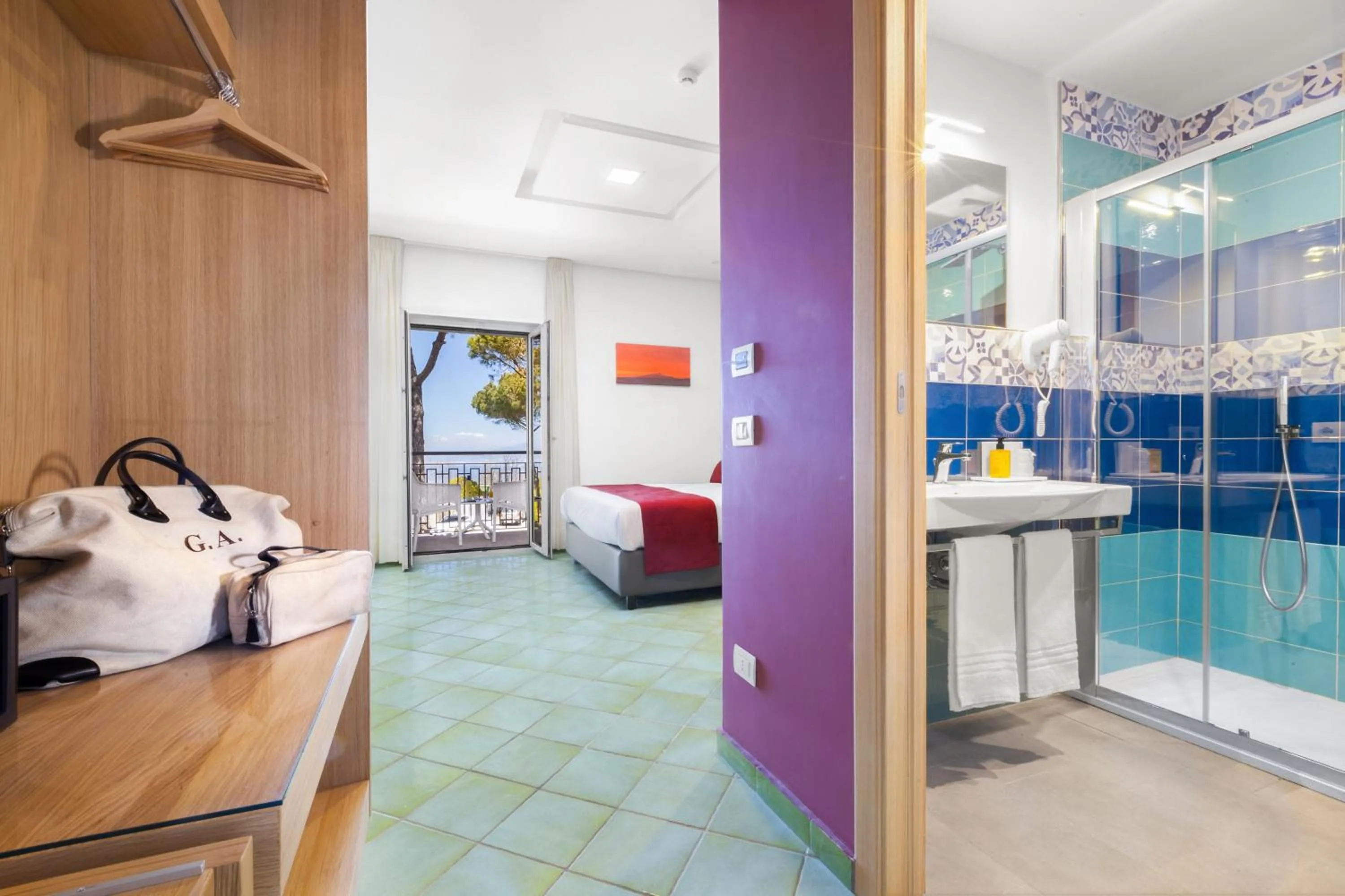 Comfort Quadruple Room in Hotel O Sole Mio