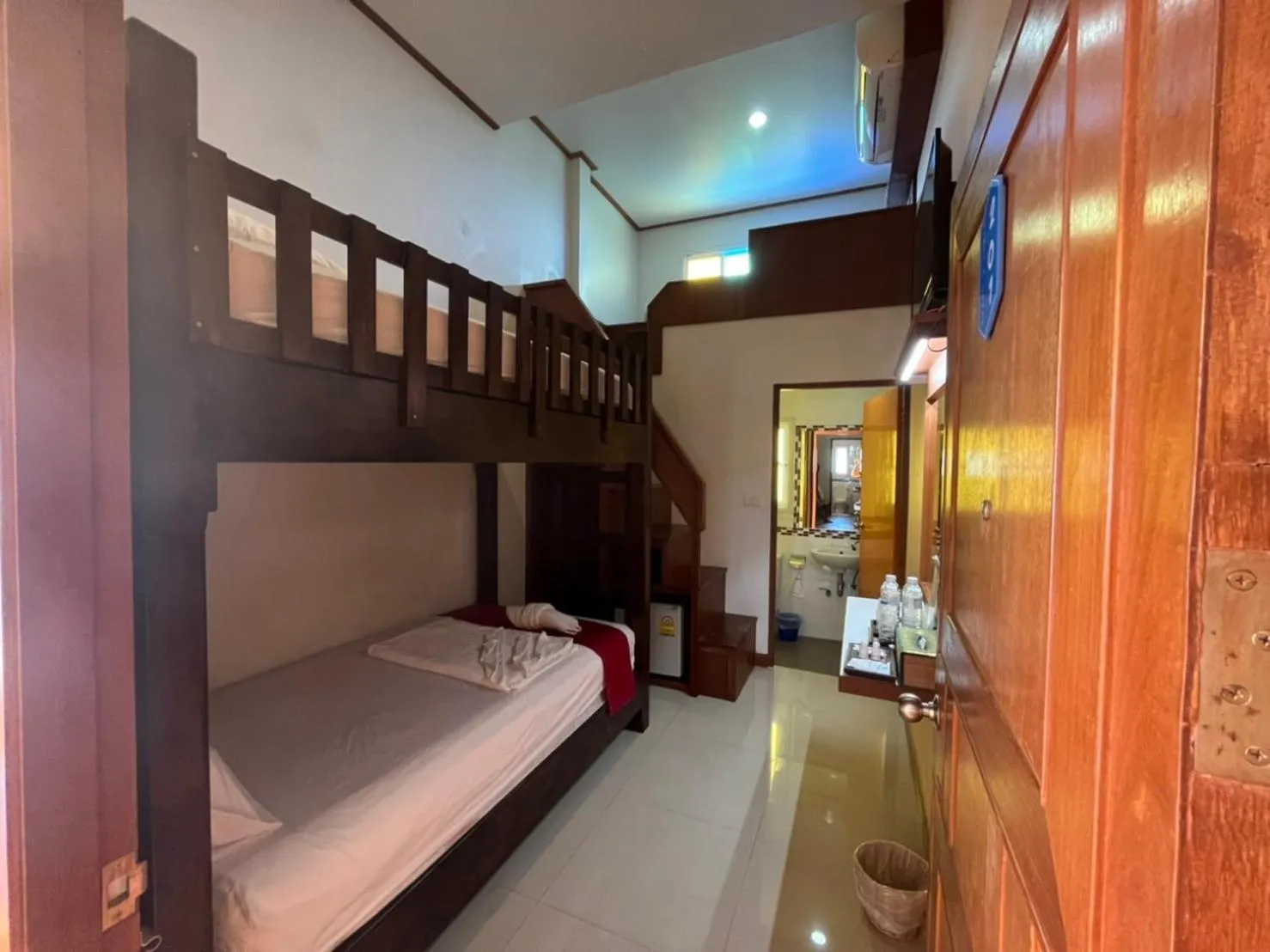 Triple Room with Private Bathroom in First and Frang Hotel - Koh Phangan