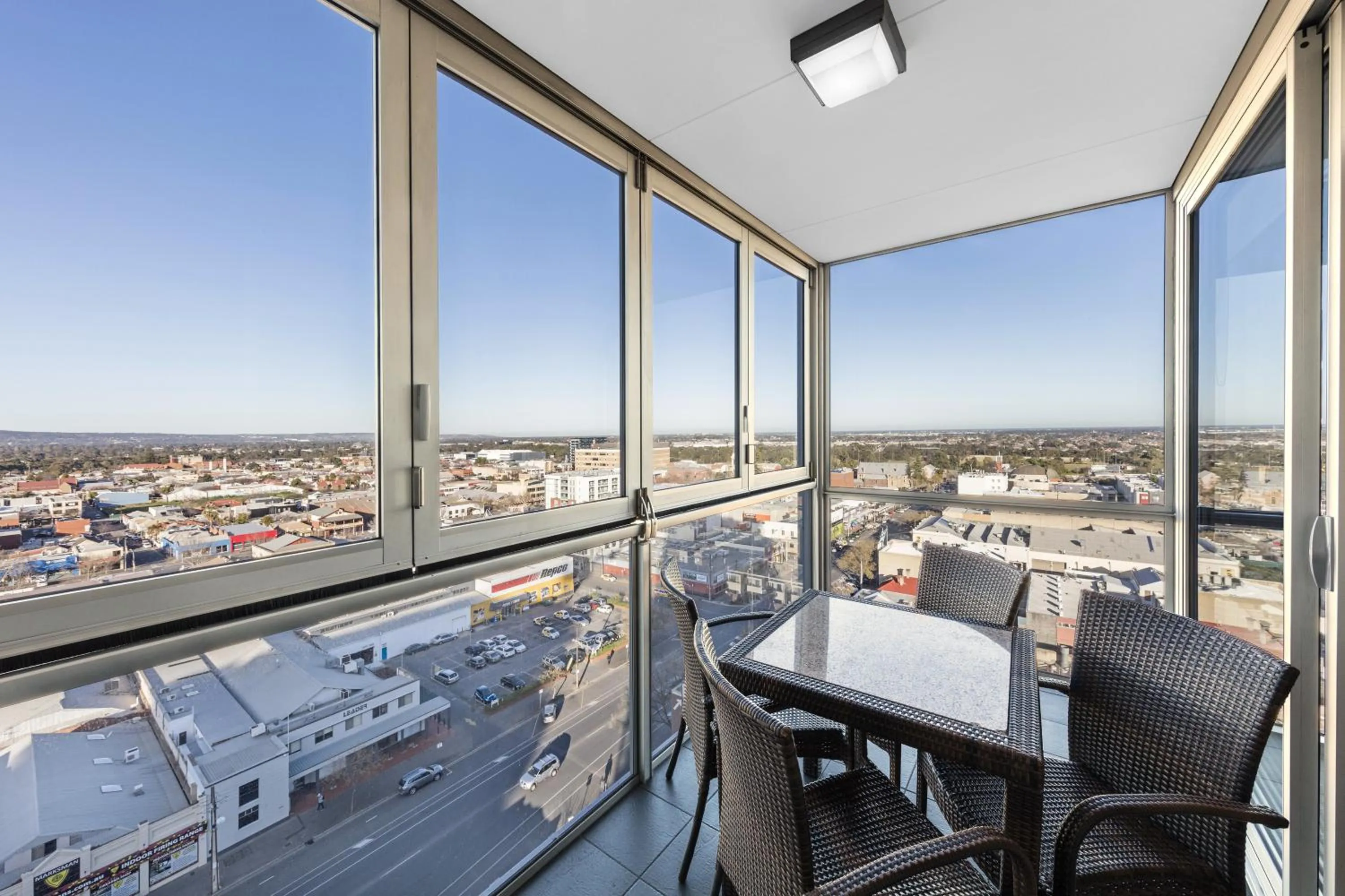 One-Bedroom Apartment with Sky View in iStay Precinct Adelaide