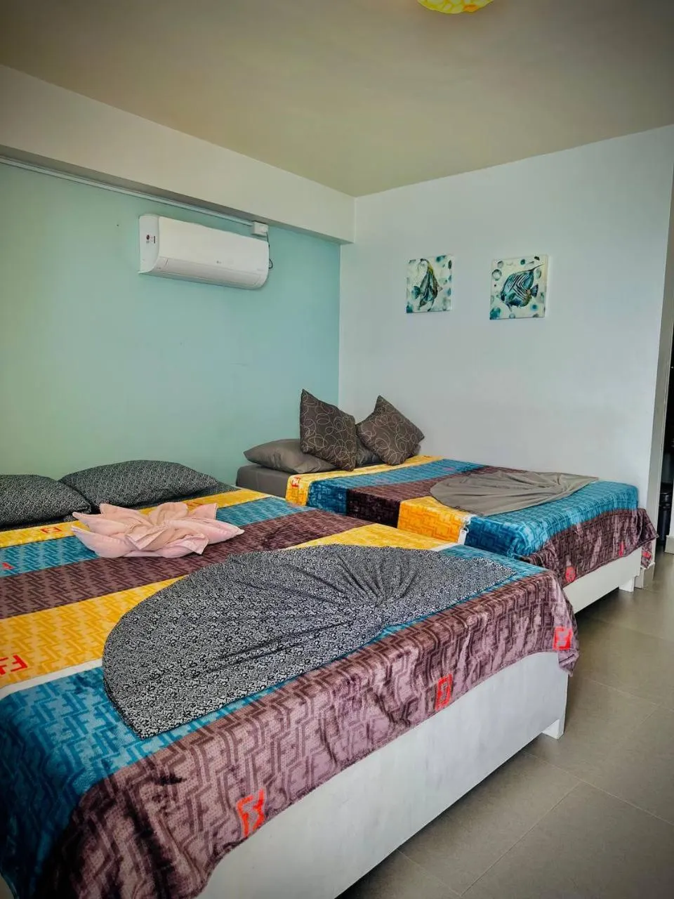 Deluxe Room with Queen Bed and Double Bed in Playa Blanca Beach Resort