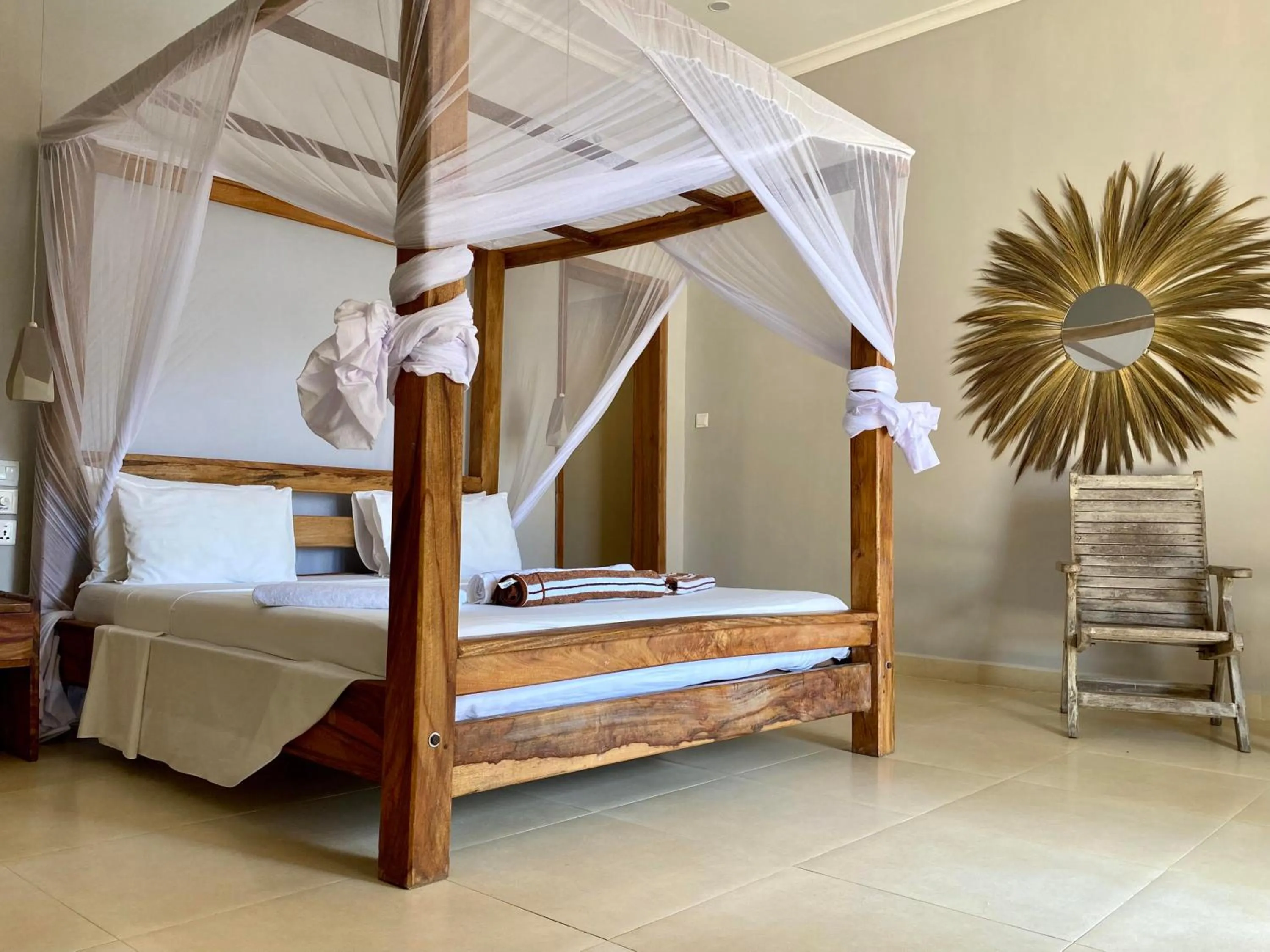 Deluxe Double Room - single occupancy in Paje Beach Apartments & Hotel