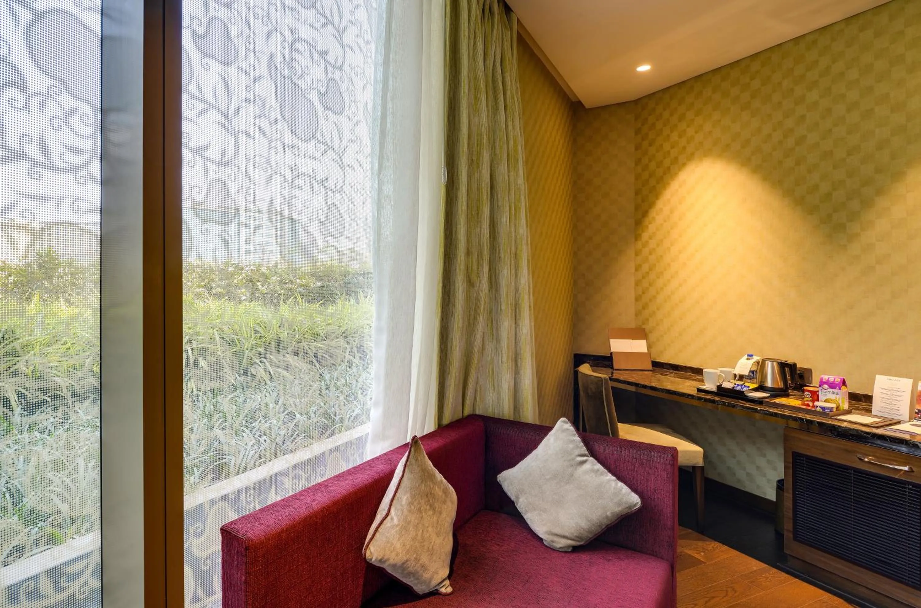 Junior Suite with Garden View in Niranta Transit Hotel Mumbai Airport - At Arrivals