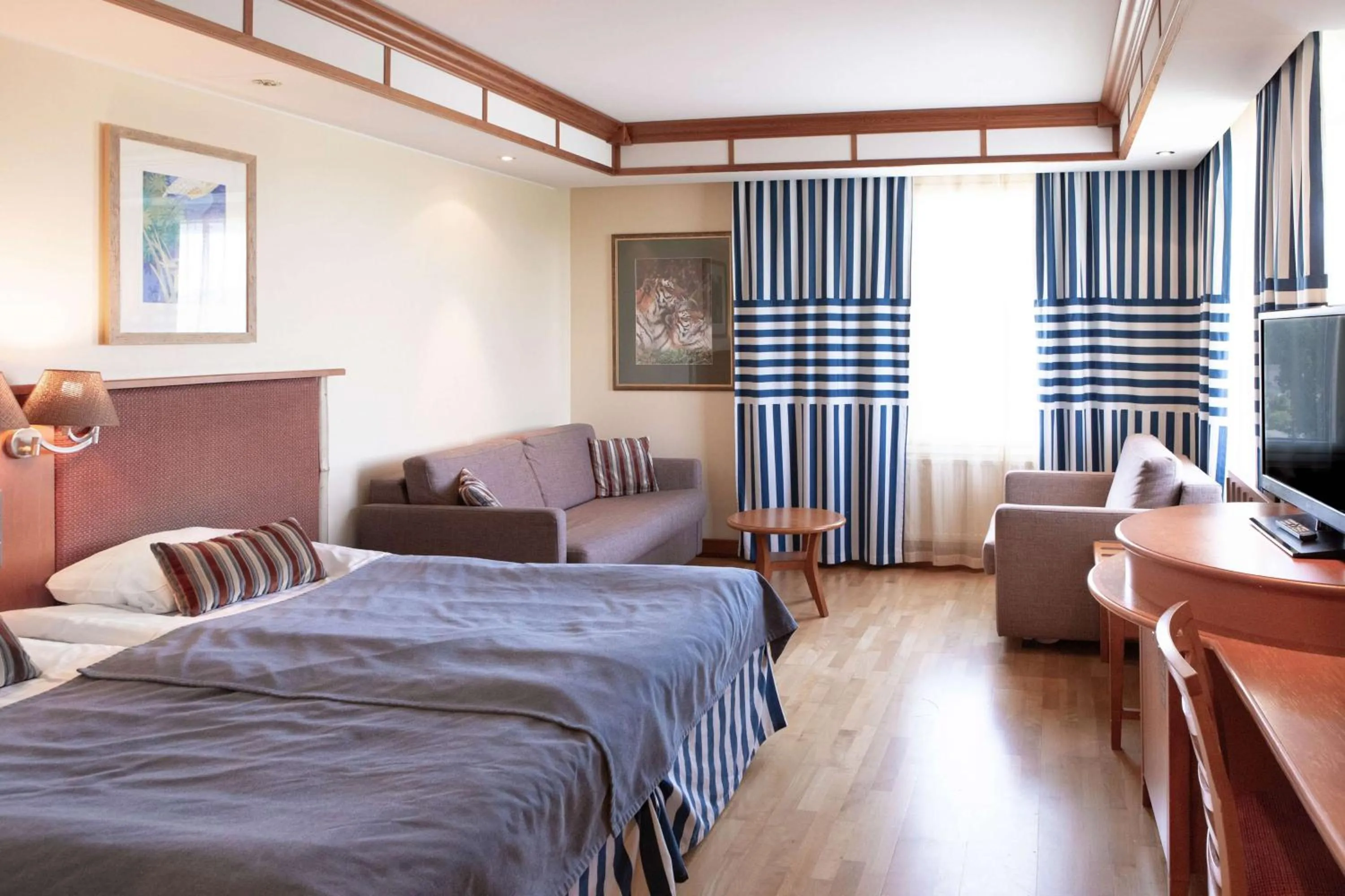 Standard Family King in Scandic Eden Nokia