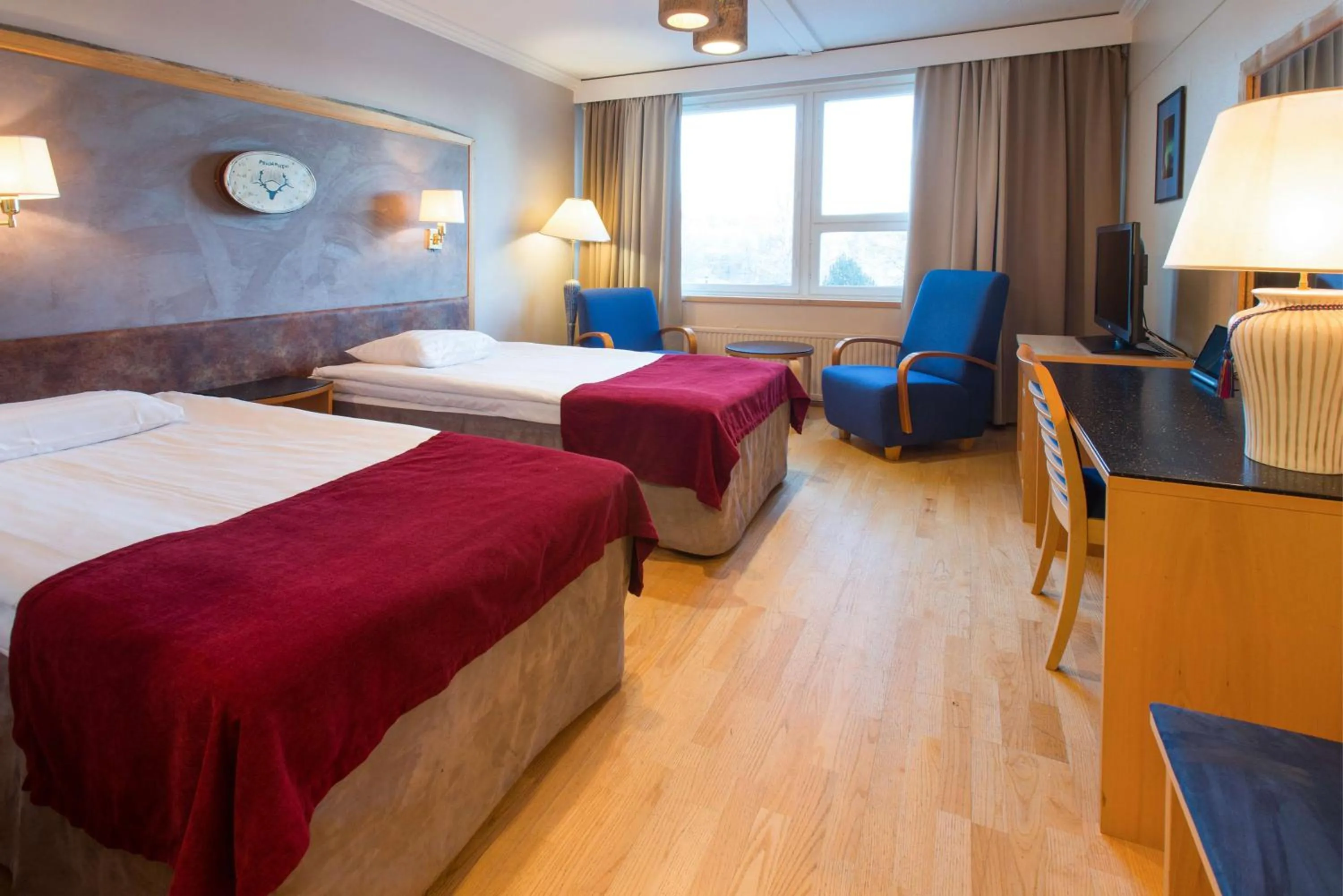 Twin Room with View in Scandic Pohjanhovi