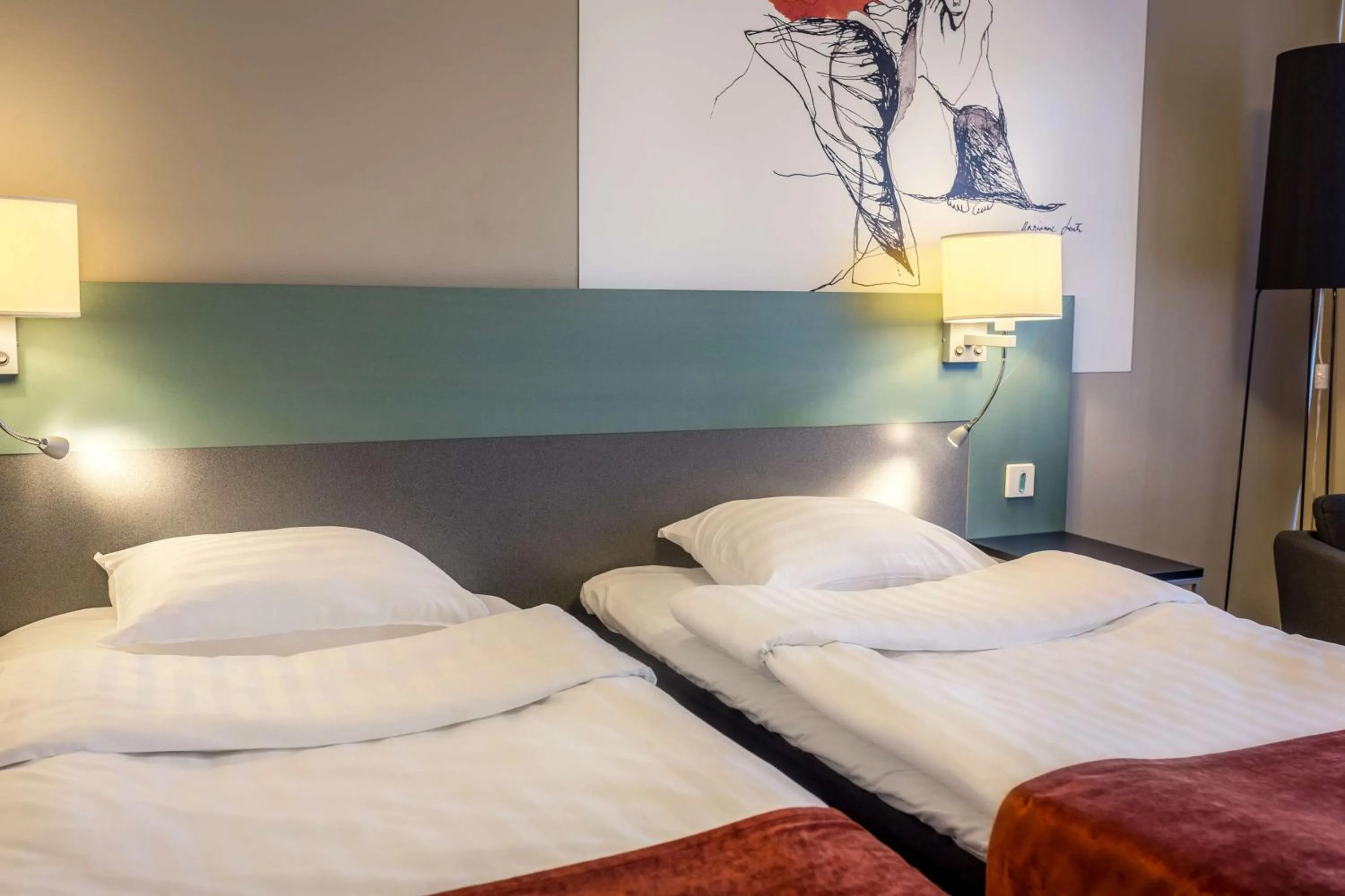 Standard Twin Room in Scandic Rosendahl