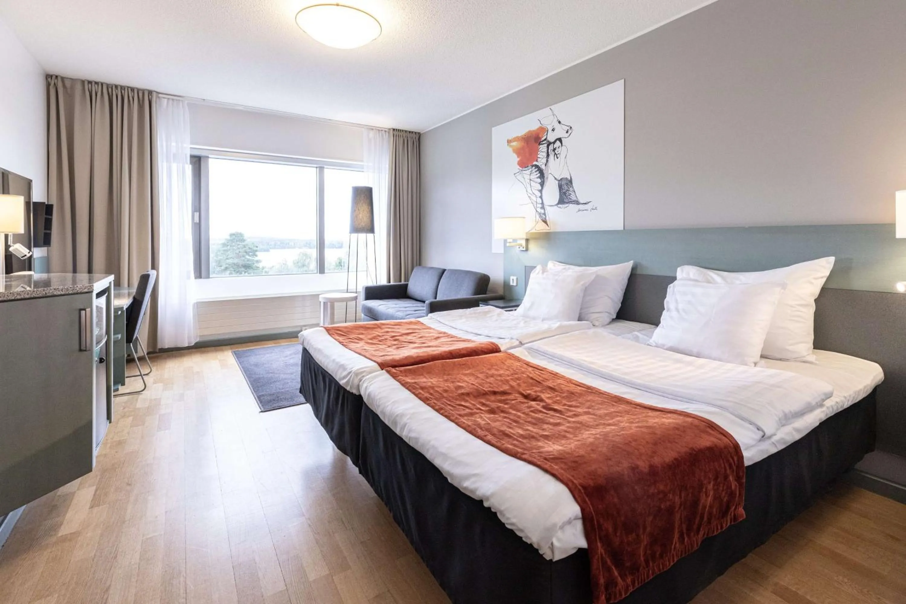 Family Room with Bath in Scandic Rosendahl