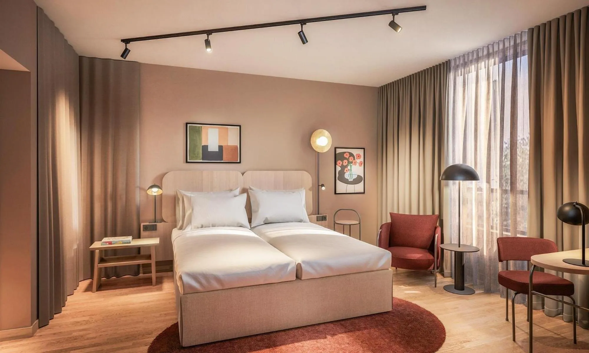 Junior Suite with Balcony in Scandic Laajavuori