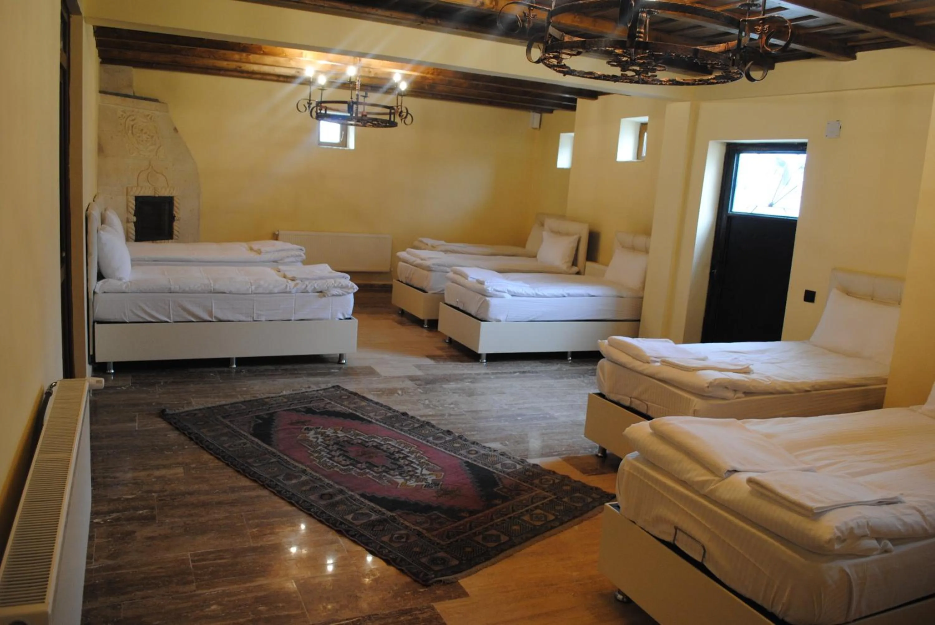 Single Bed in Male Dormitory Room in Sun Rise View Hotel