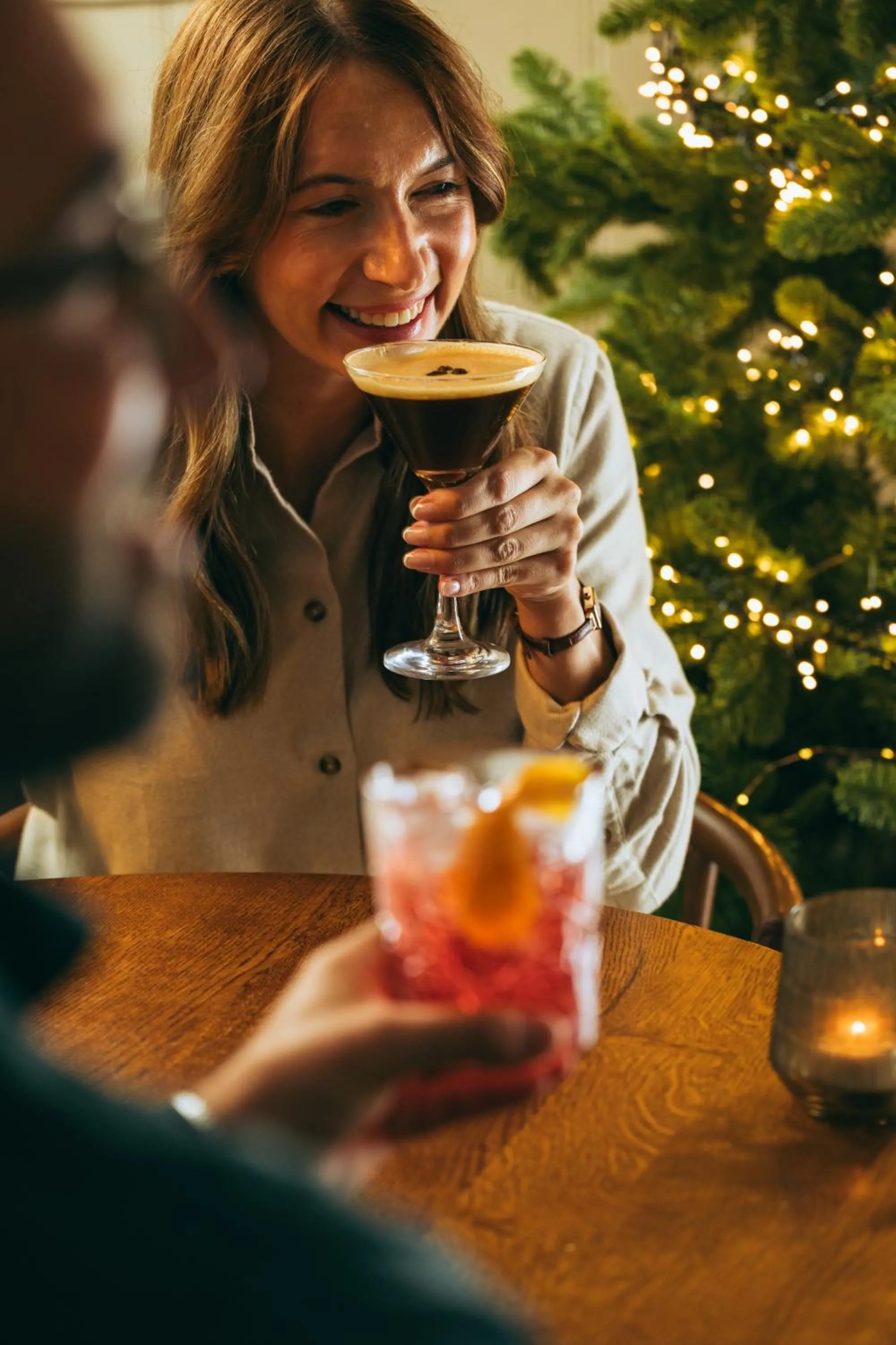 Alcoholic drinks in The Rose and Crown