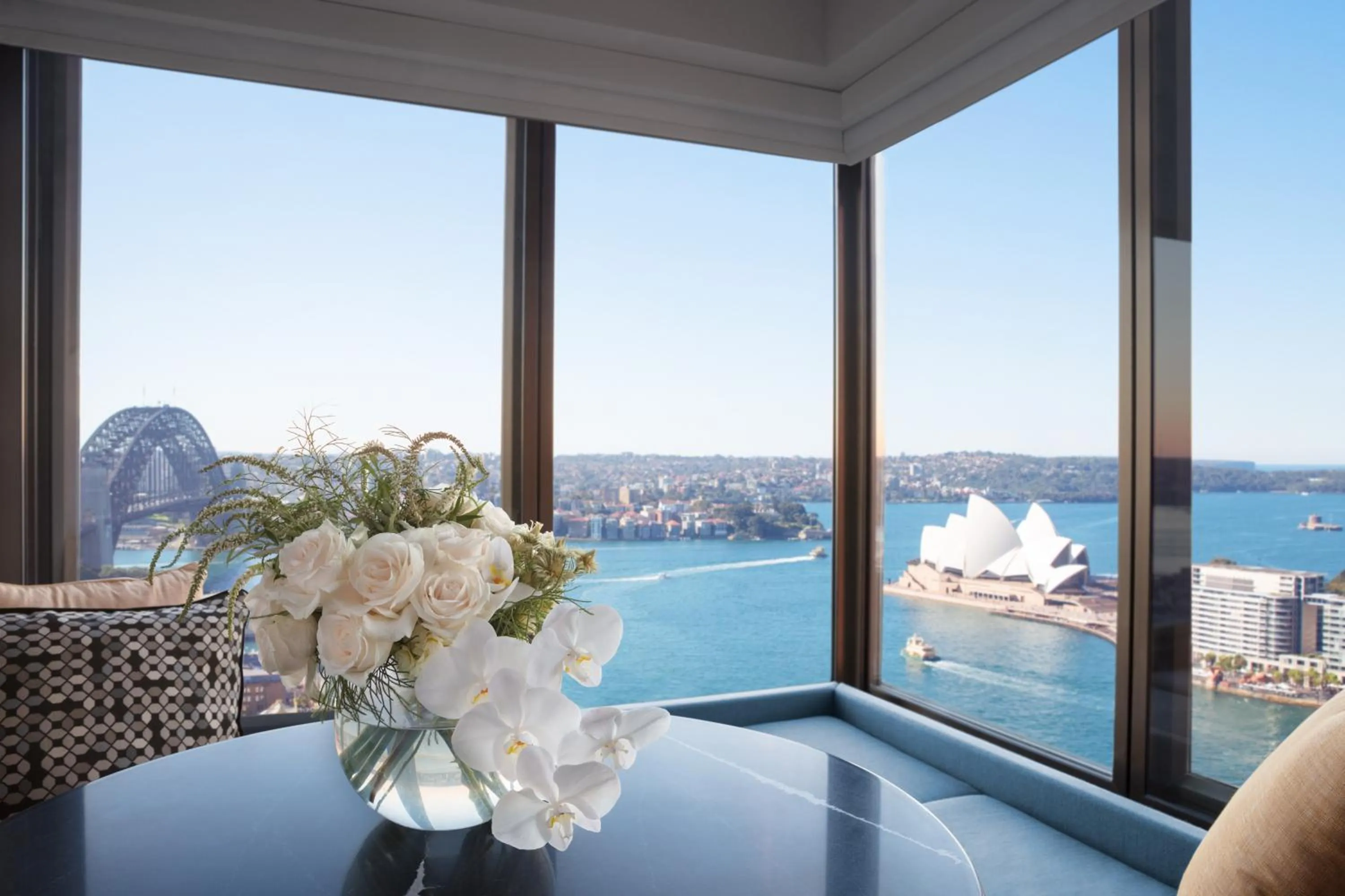 Sydney Harbor Studio Club Suite in Four Seasons Hotel Sydney