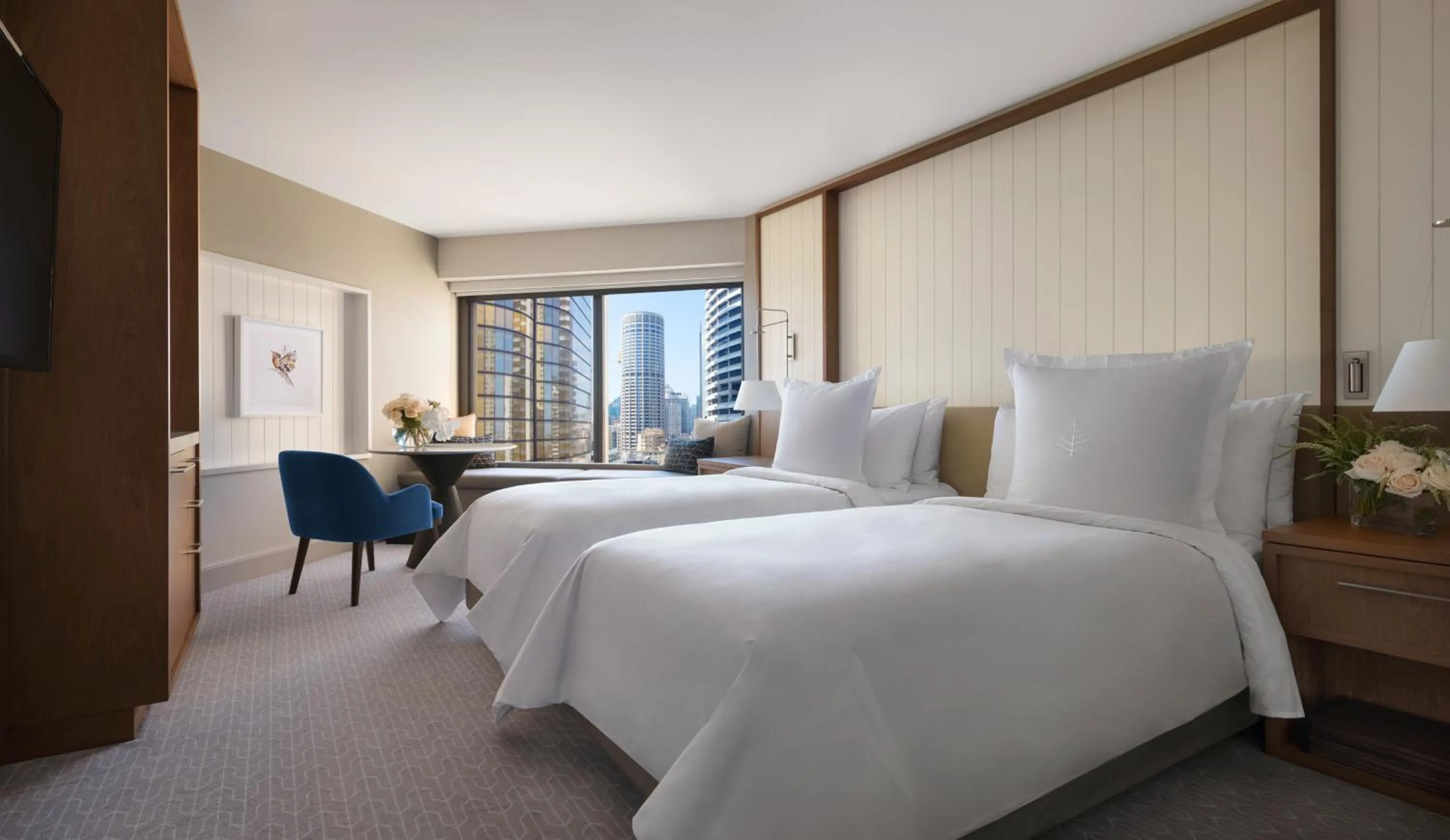 Superior City Twin Room in Four Seasons Hotel Sydney