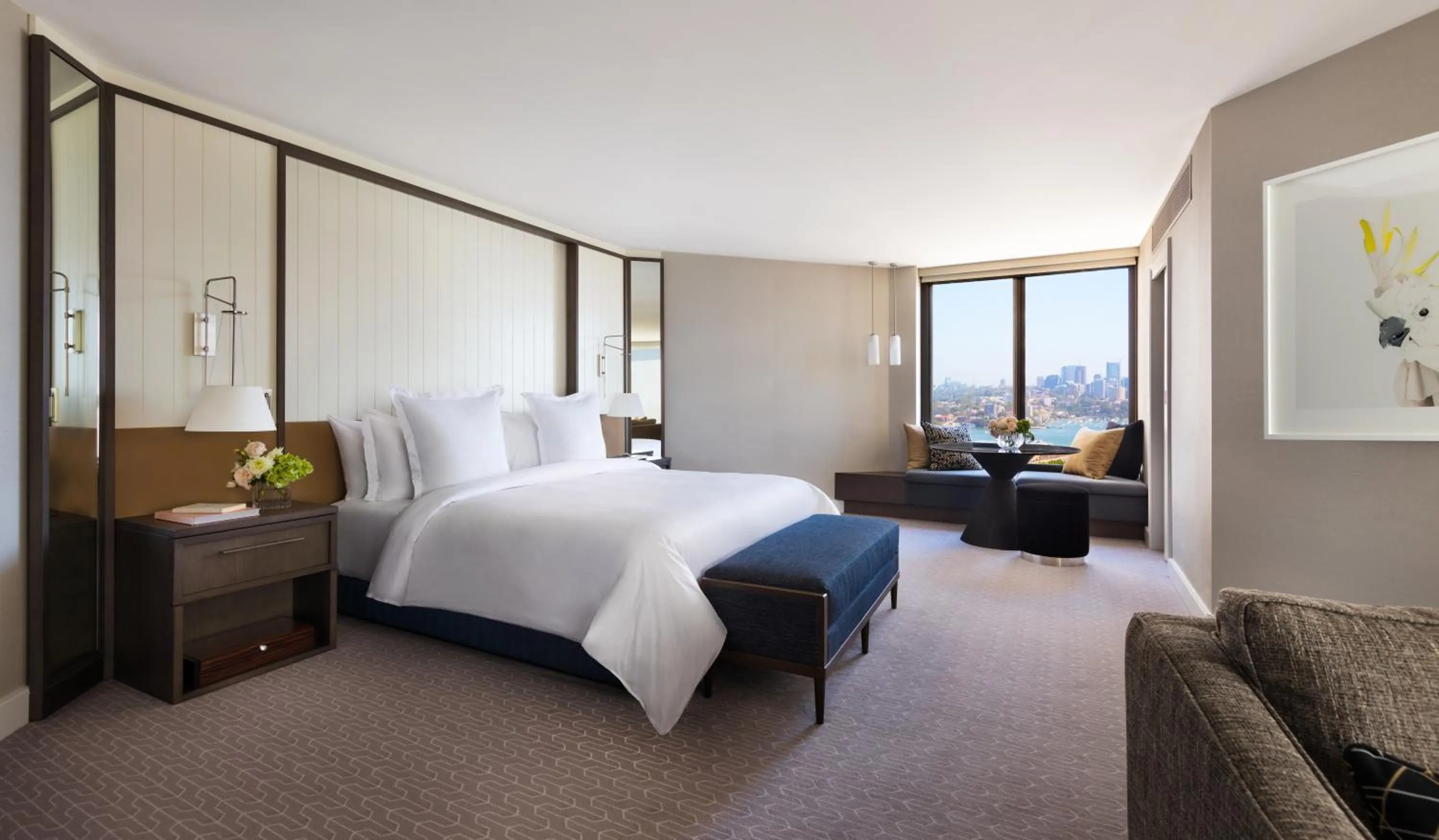 Premier Full Harbour King Room in Four Seasons Hotel Sydney