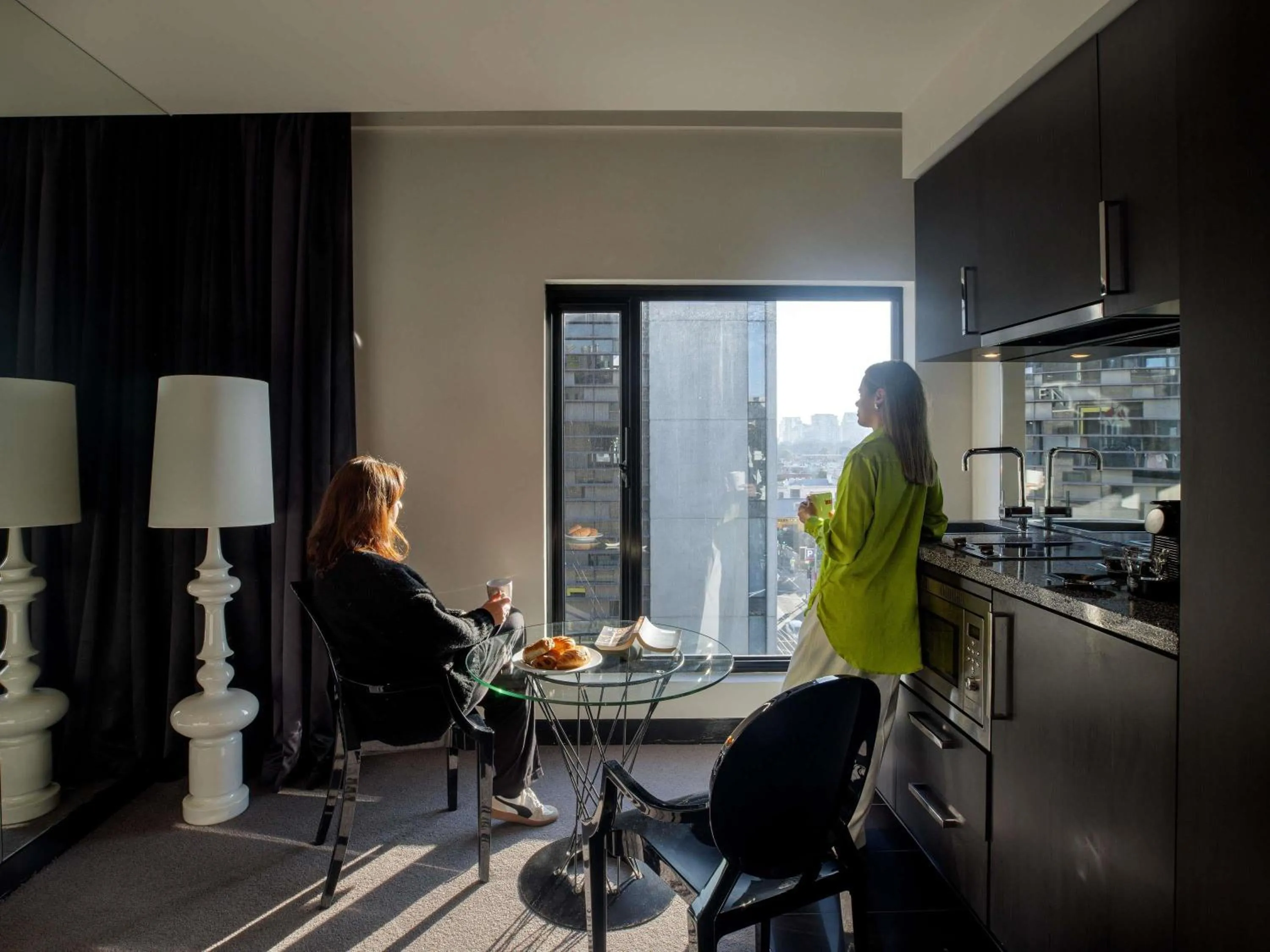 Two-Bedroom Studio in The Cullen Melbourne - Art Series