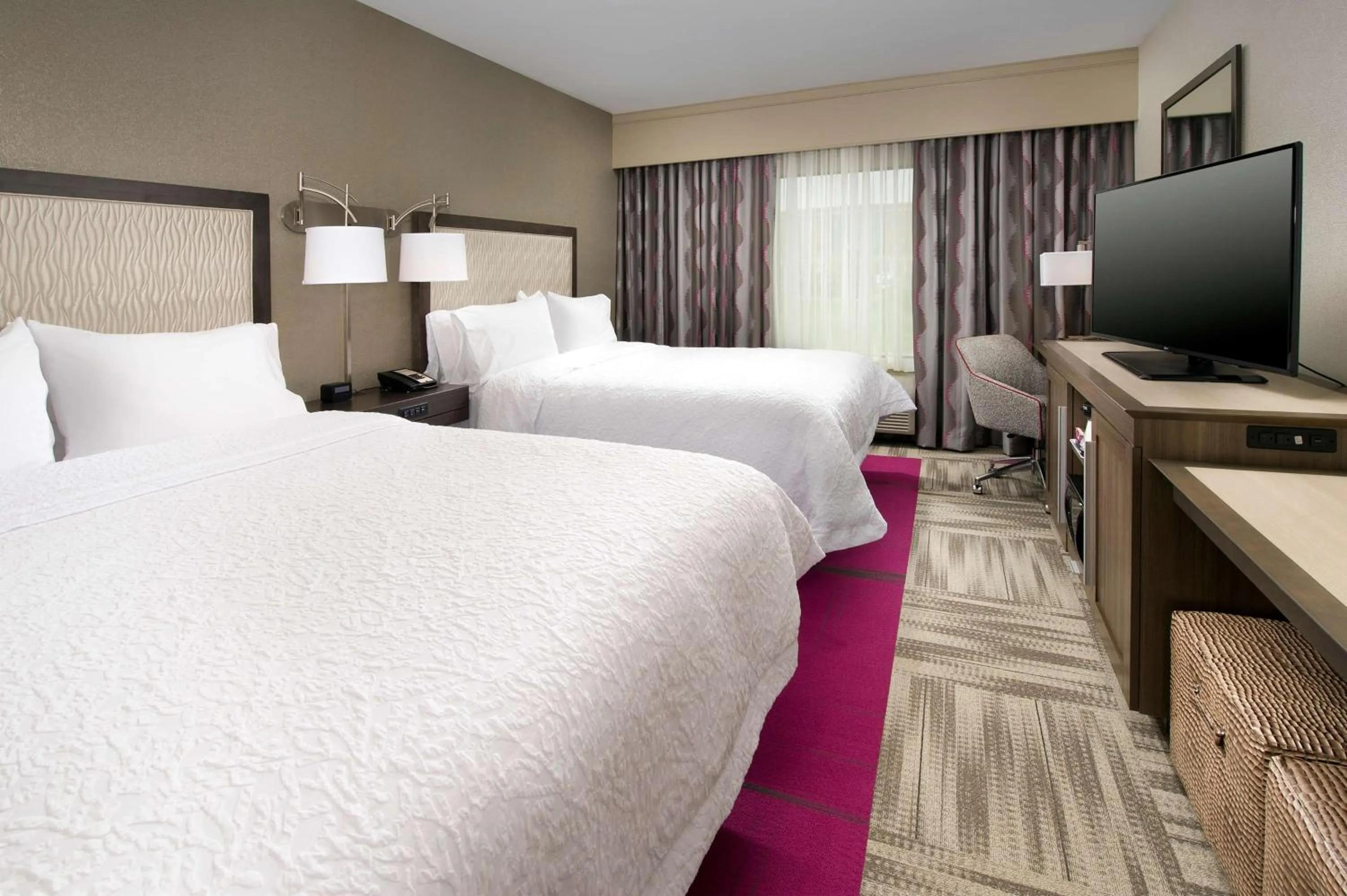 Queen Room with Two Queen Beds (4 Adults) in Hampton Inn Huntsville/Village of Providence, AL