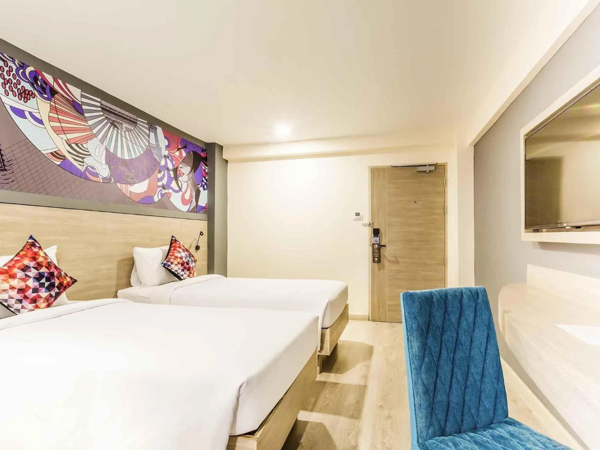 Standard Twin Room in Ibis Styles Bangkok Sukhumvit 50