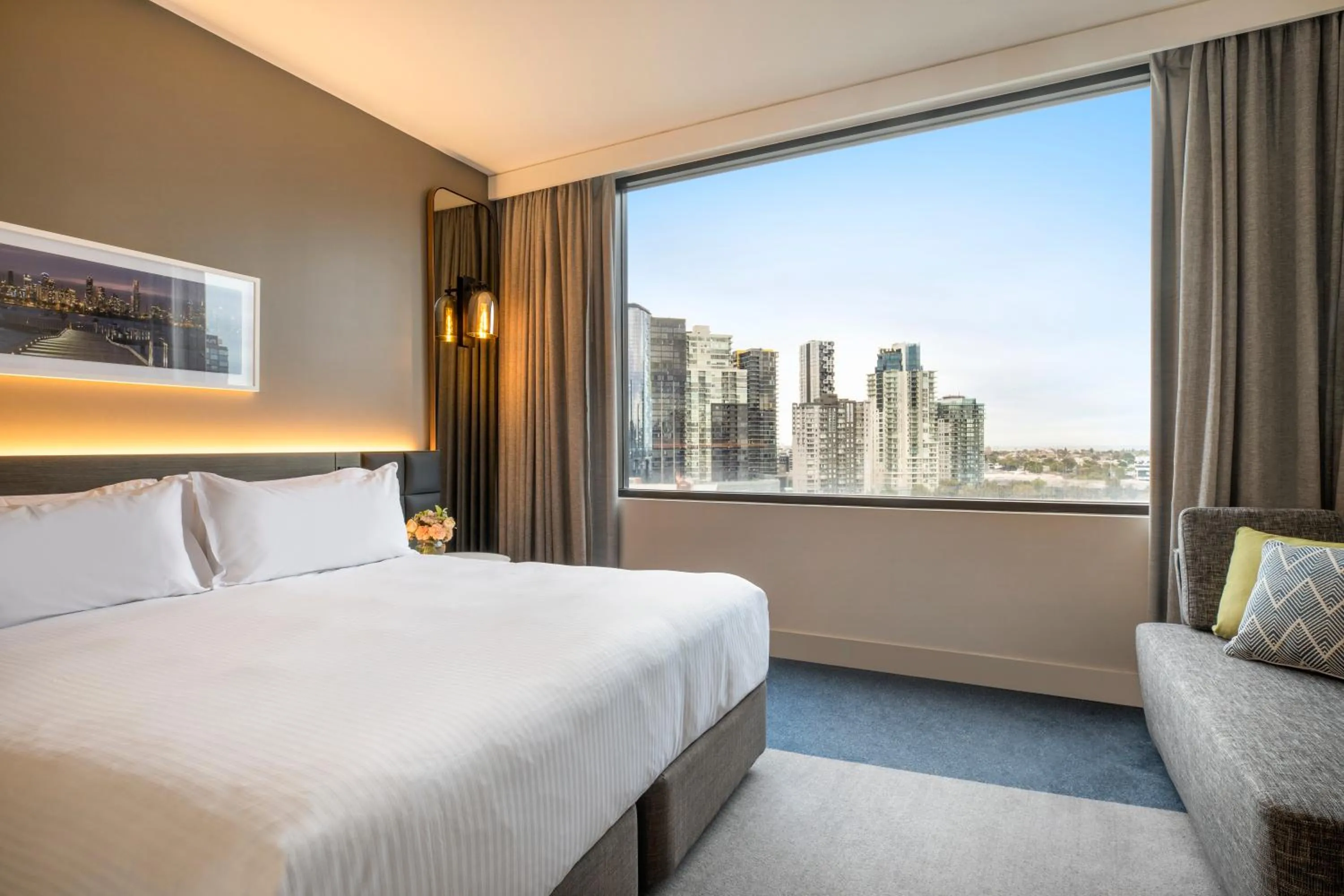 King Suite River View  in Crowne Plaza Melbourne by IHG
