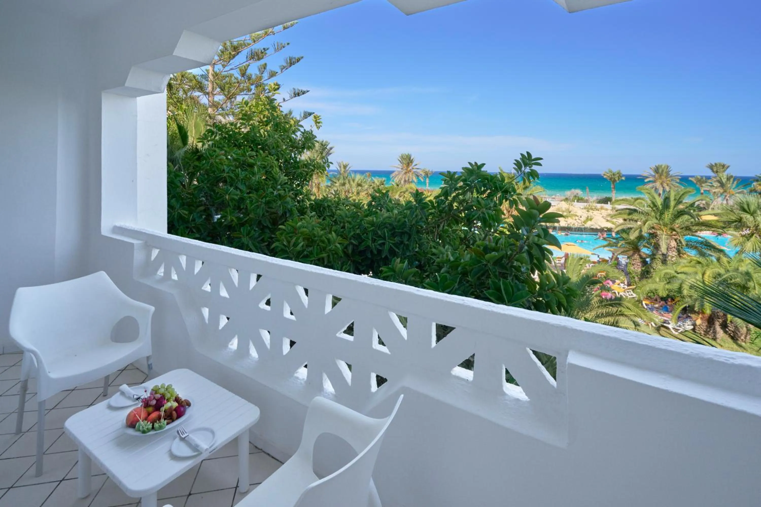 Superior Double Room with Sea View in Mahdia Beach & Aqua Park