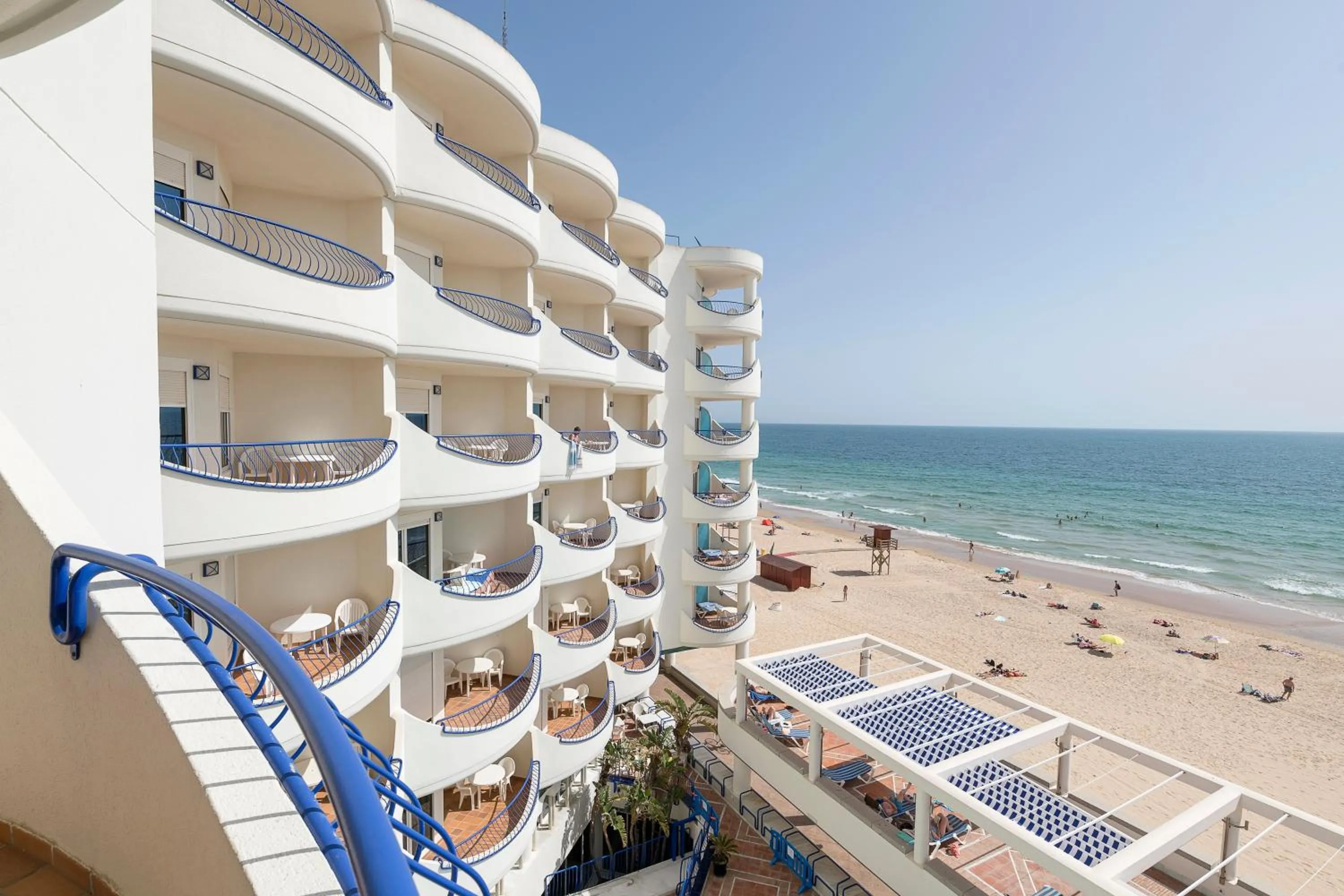 Double or Twin Room with Front Sea View in Hotel Playa Victoria