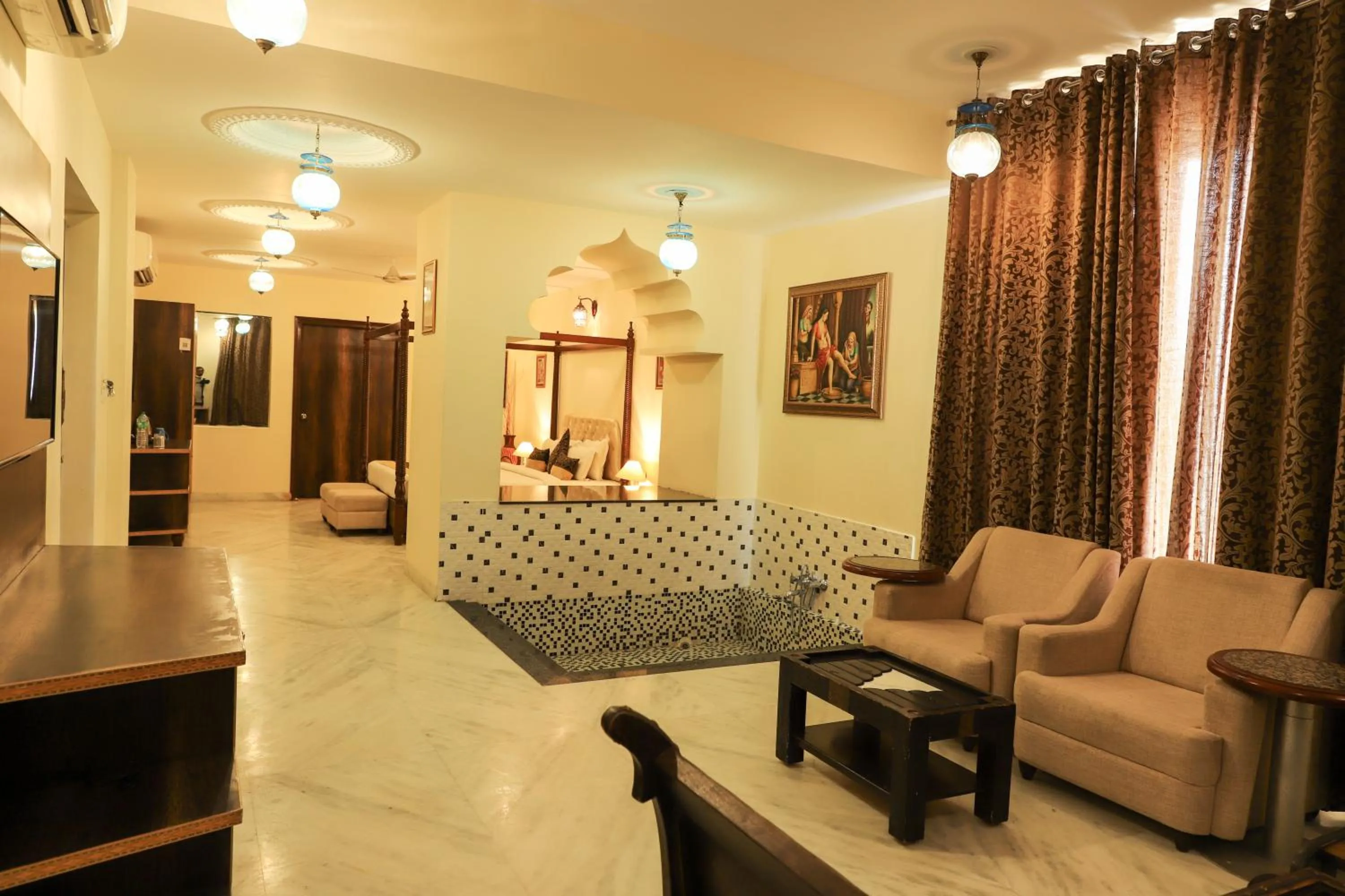 Luxury Suite with Plunge Pool - single occupancy in Regenta Central Mewargarh, Near Biological park