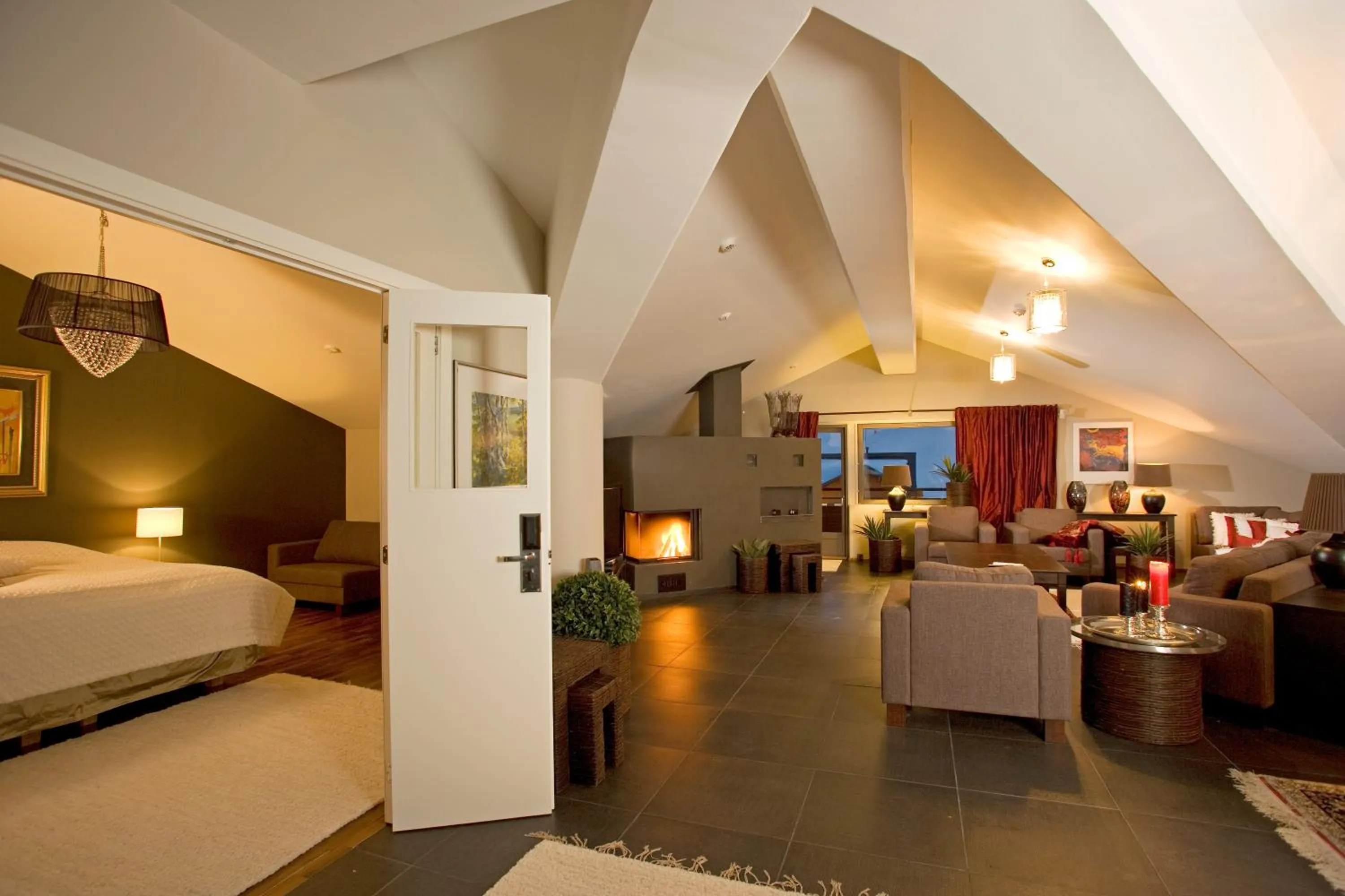 Penthouse Apartment in Hotel Hullu Poro