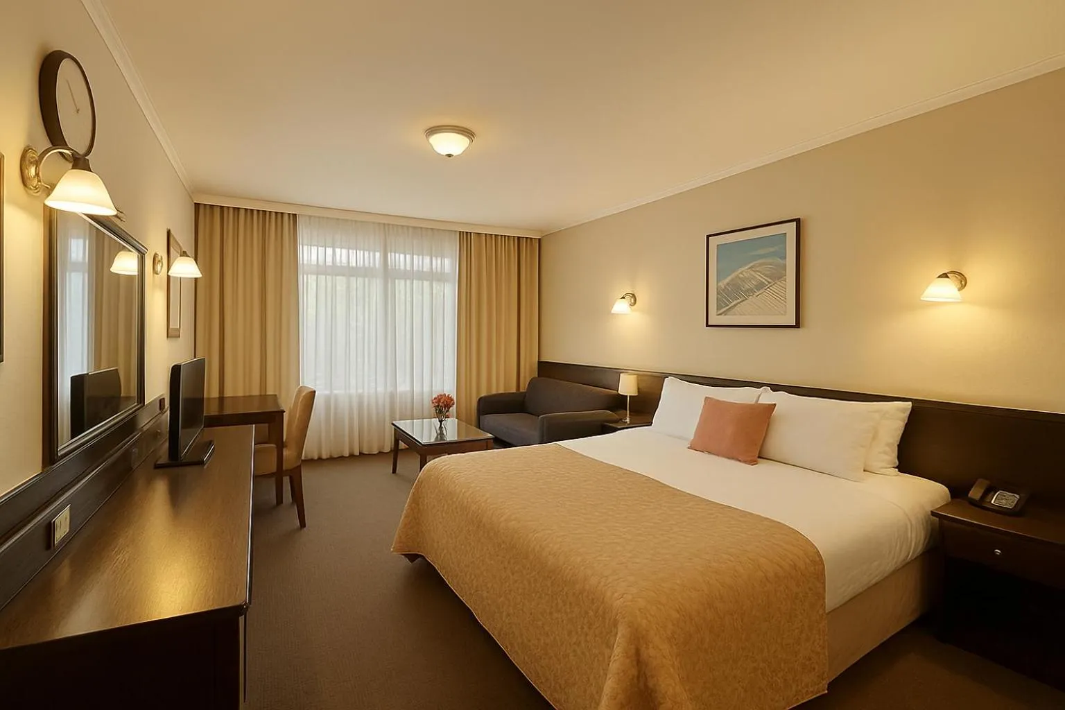 Garden View Queen – Ground Floor in West Coaster Motel