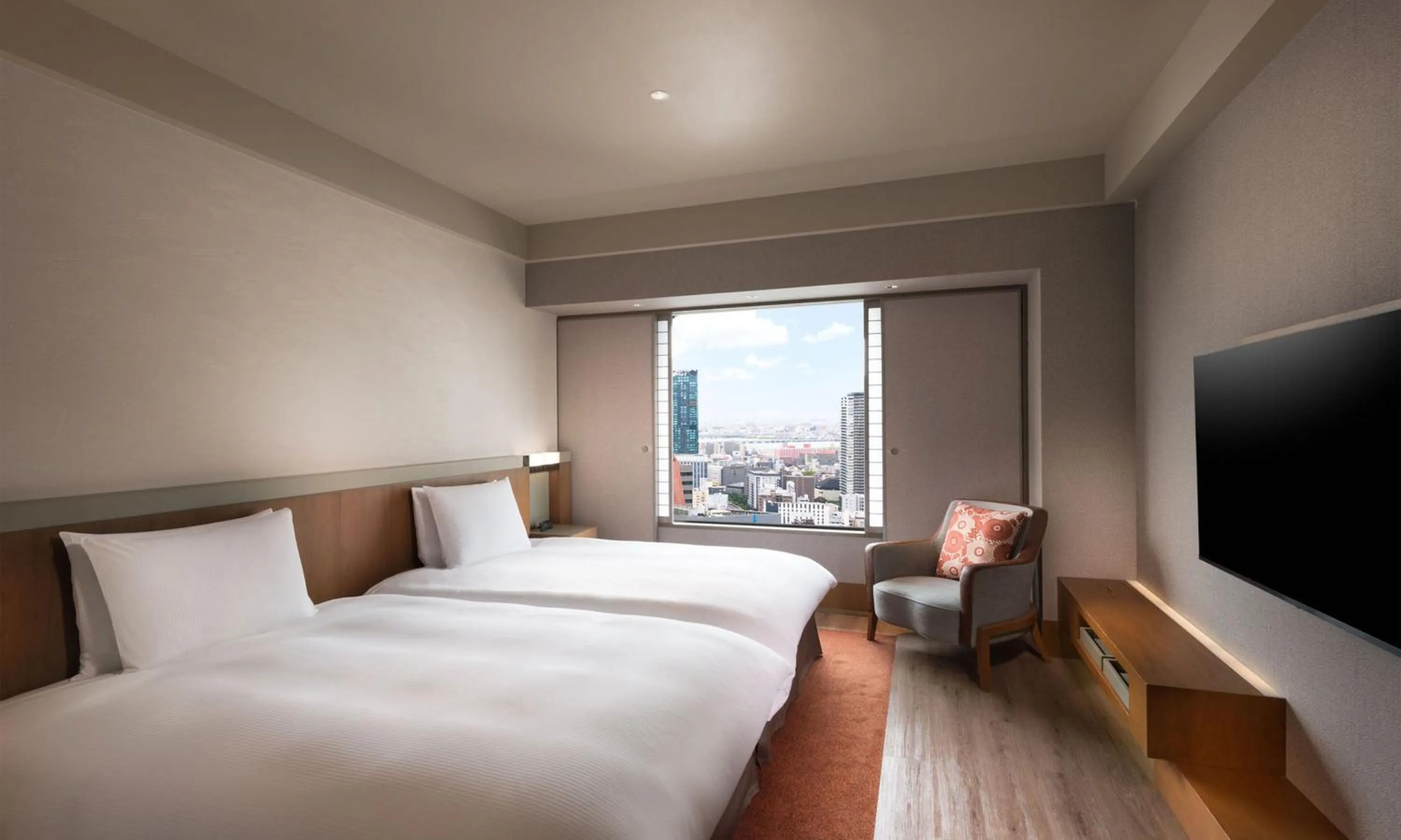 Executive Twin Room in Hilton Osaka Hotel