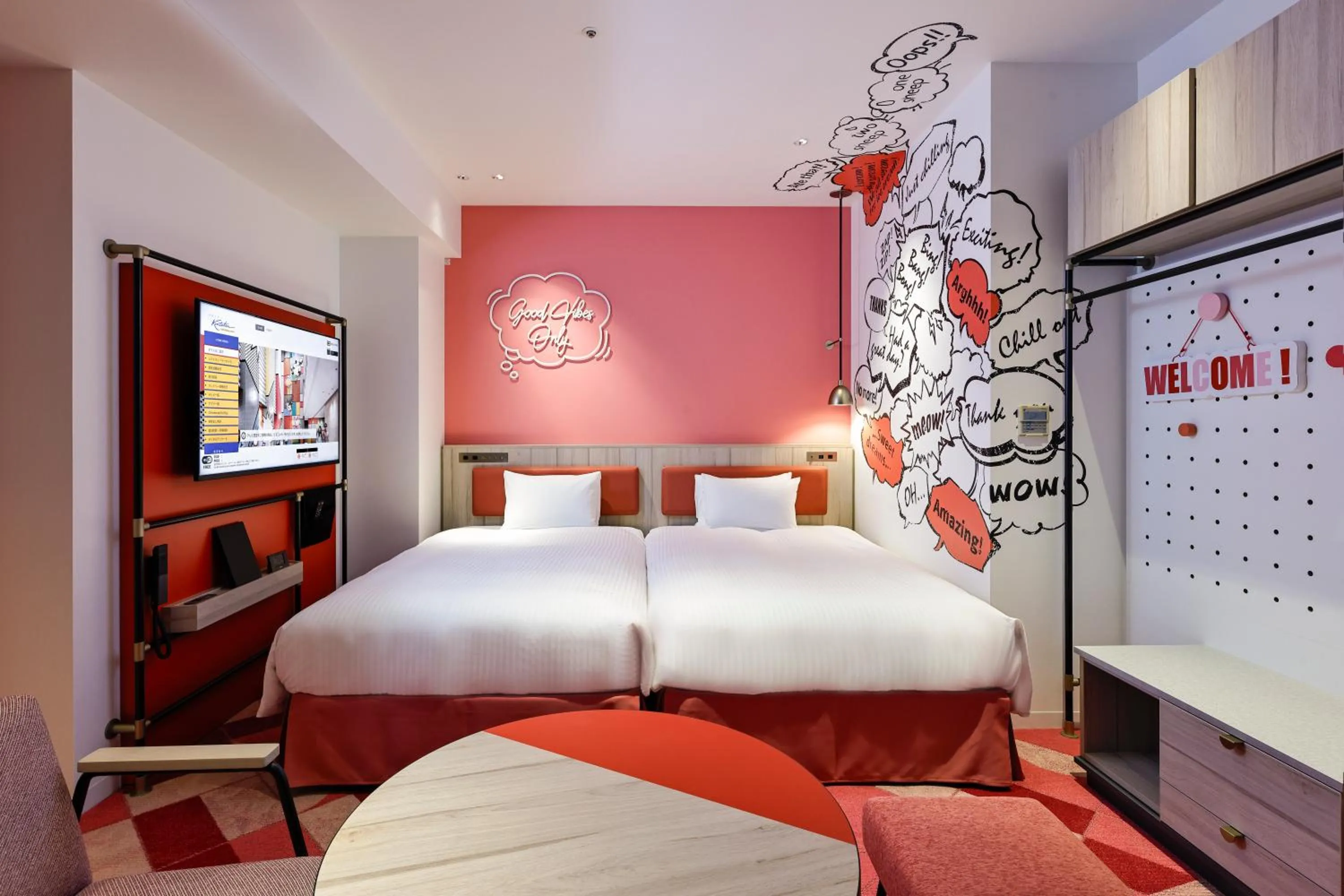 Superior Twin Room in Hotel Kintetsu Universal City