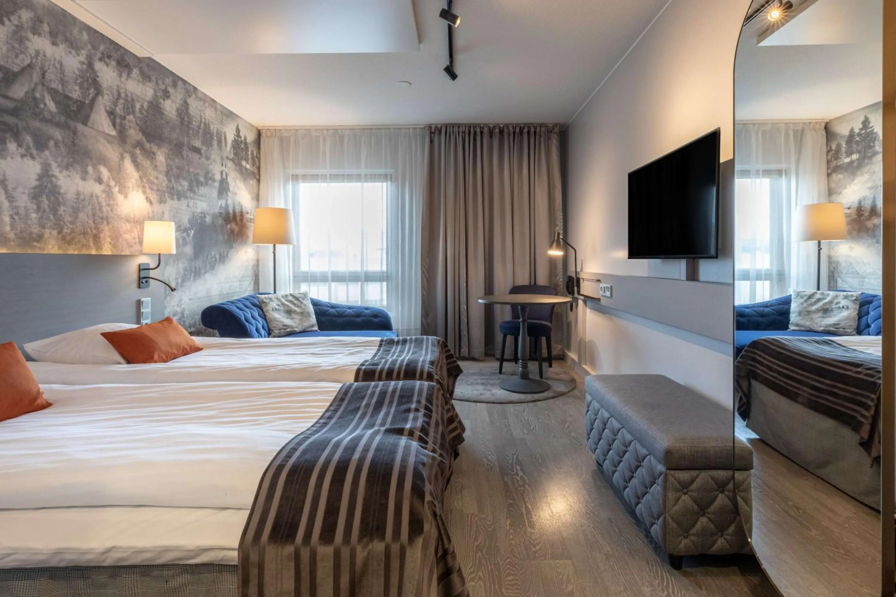 Superior Twin Room in Scandic Rovaniemi City