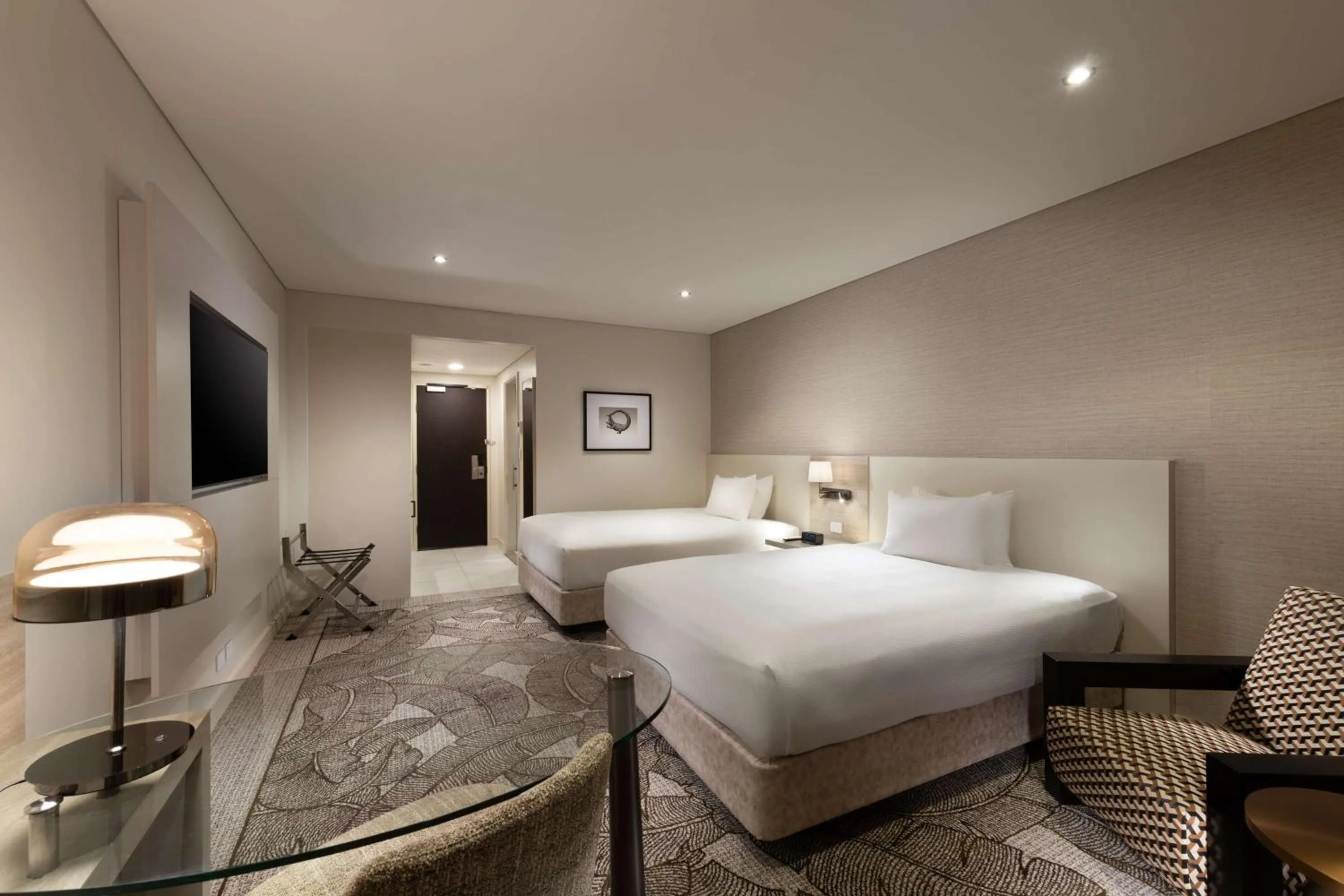 Executive Double Room with Two Double Beds with Harbor View in Hilton Darwin