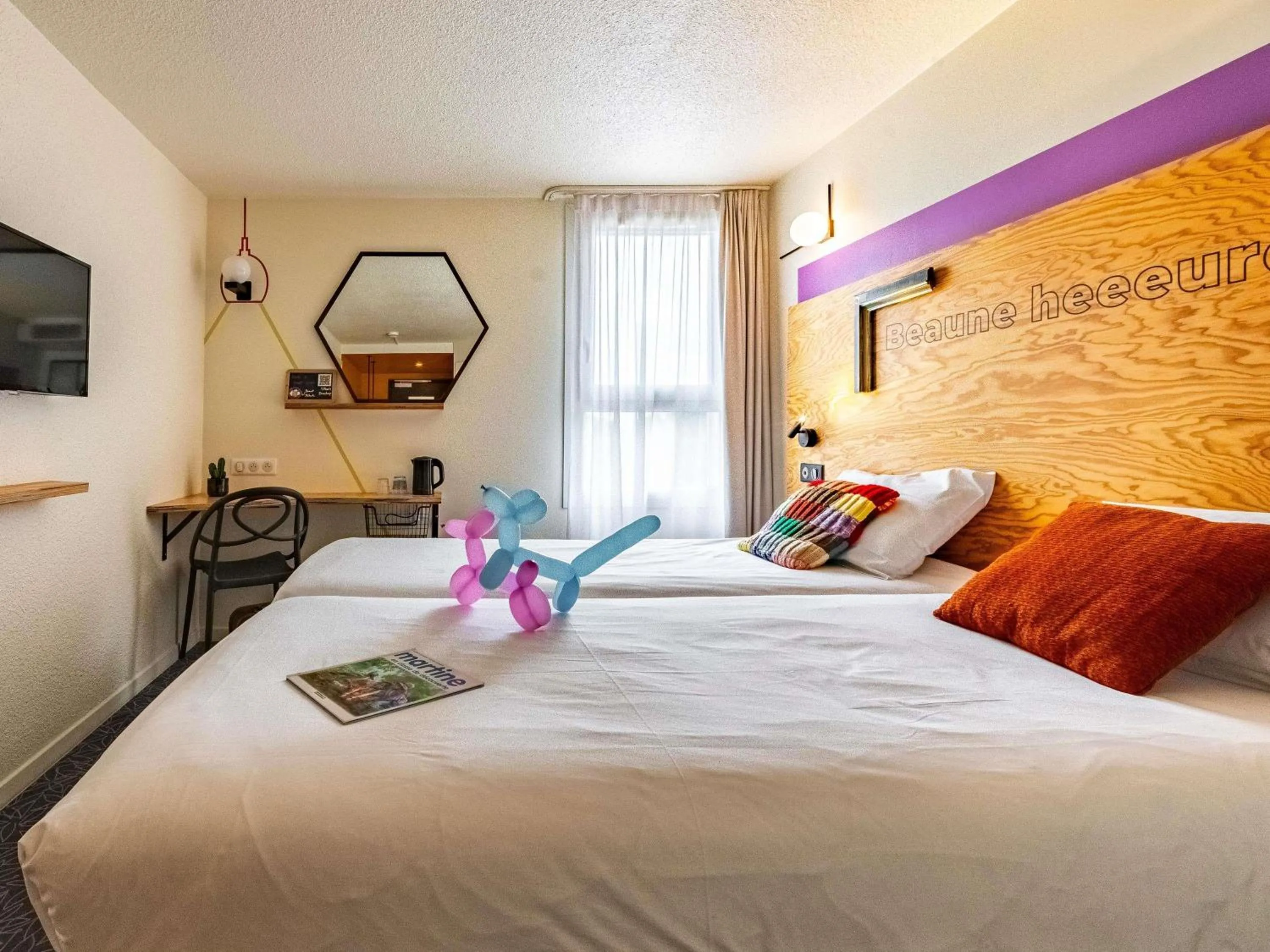 Twin Room in greet Hotel Beaune