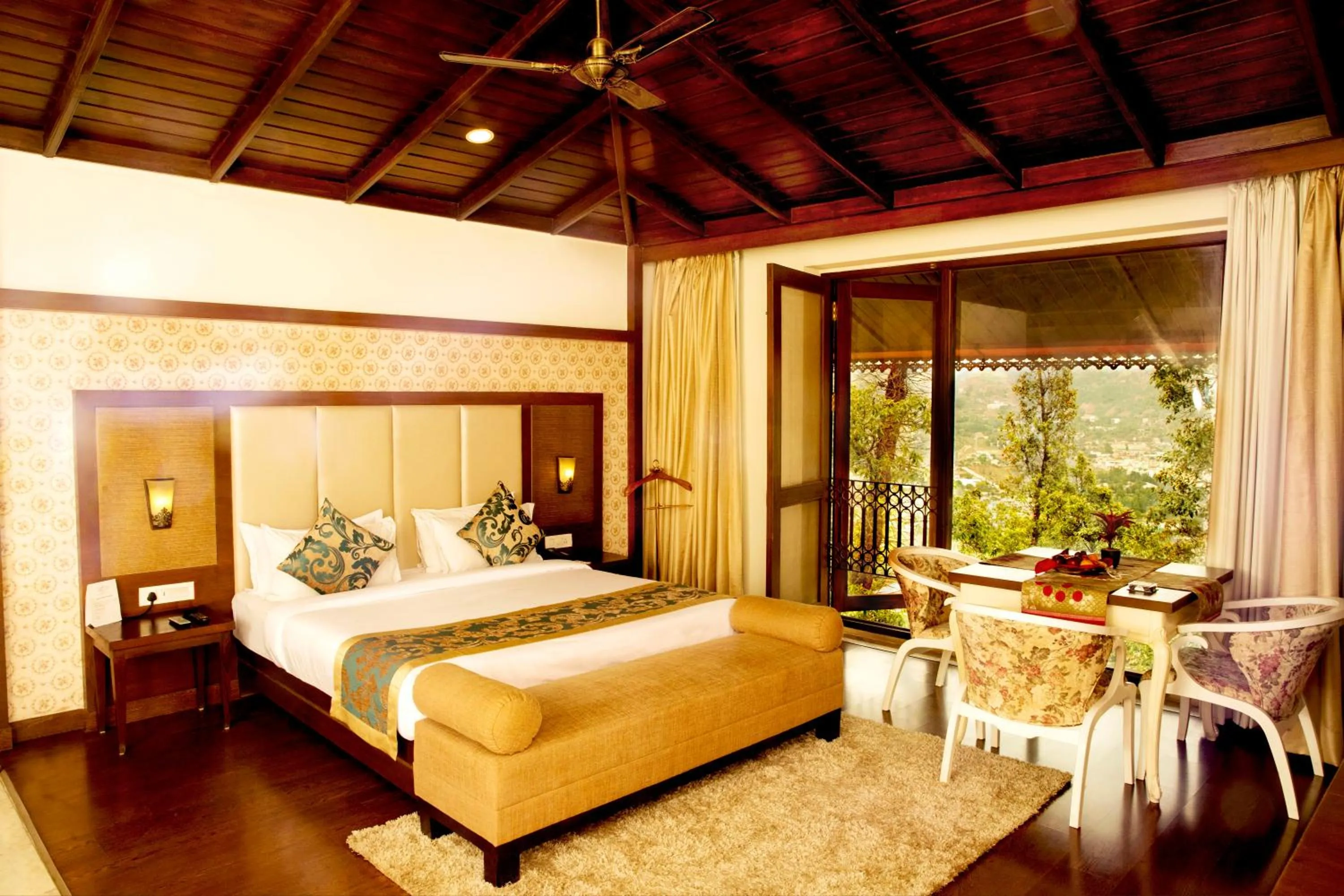 Hazel Suite Valley Facing  - single occupancy in The Fern Hillside Resort Bhimtal