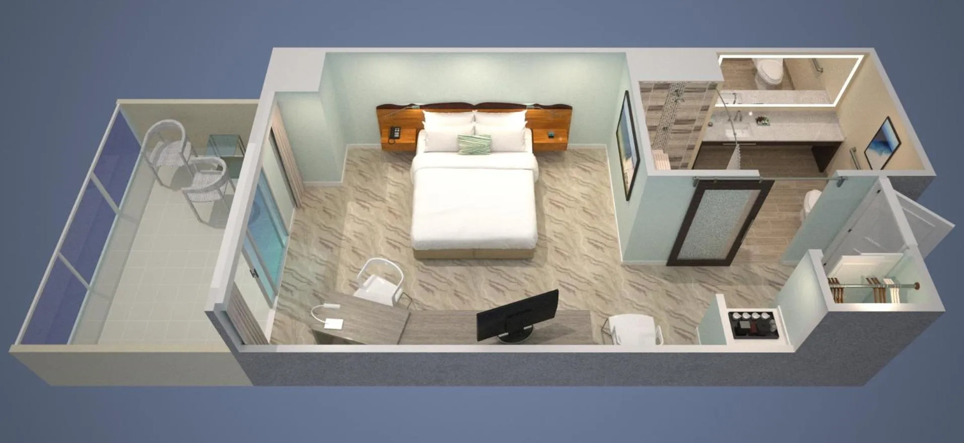 King Room in Zota Beach Resort